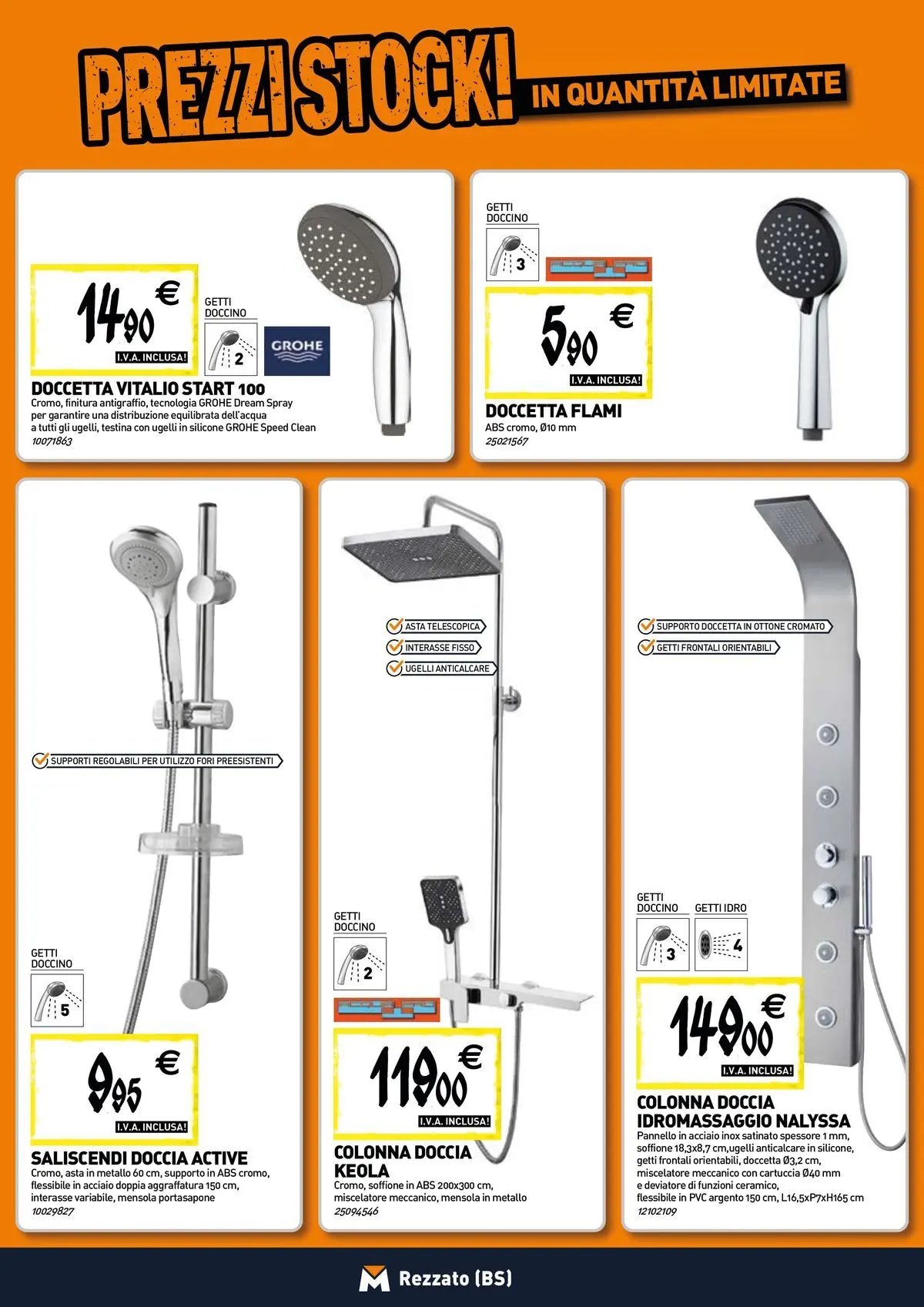 TECNOMAT - Straordinari prezzi stock!