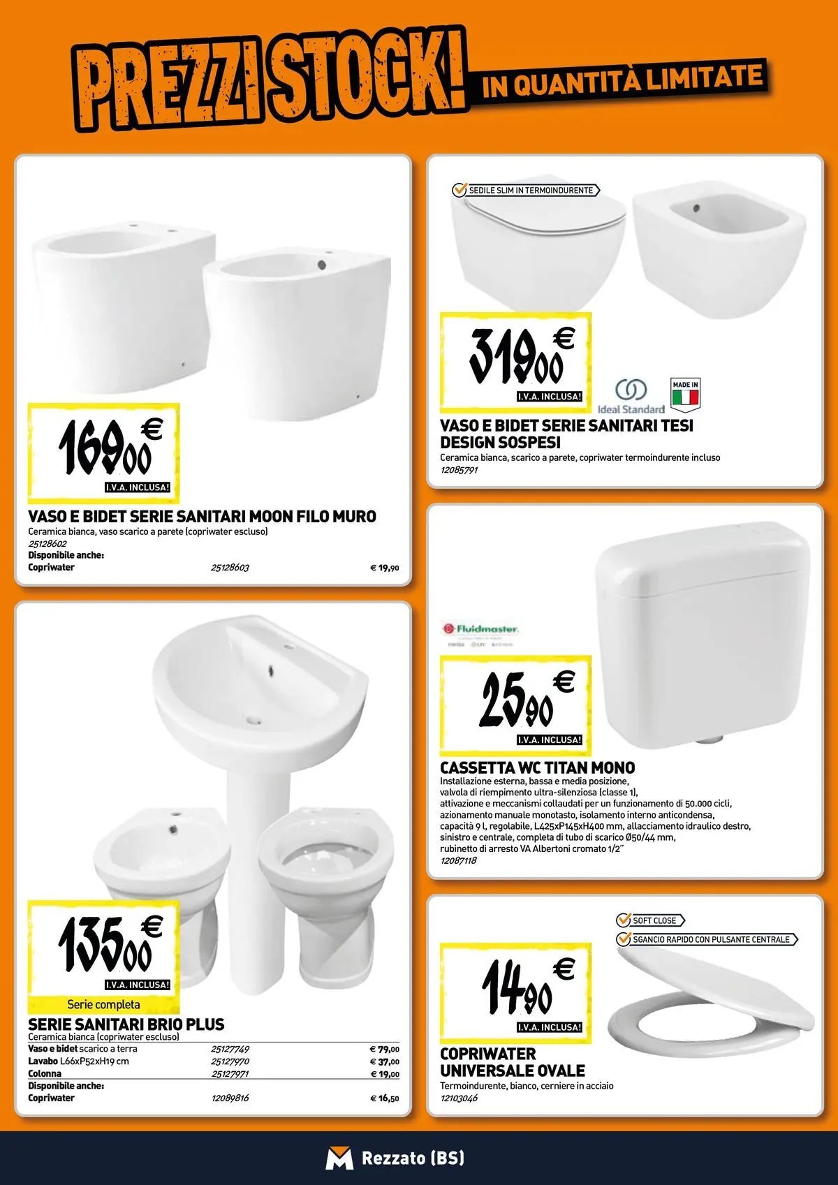 TECNOMAT - Straordinari prezzi stock!