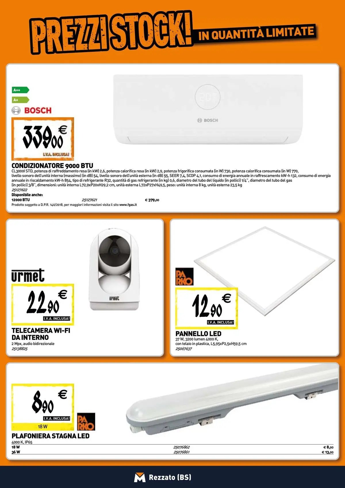 TECNOMAT - Straordinari prezzi stock!