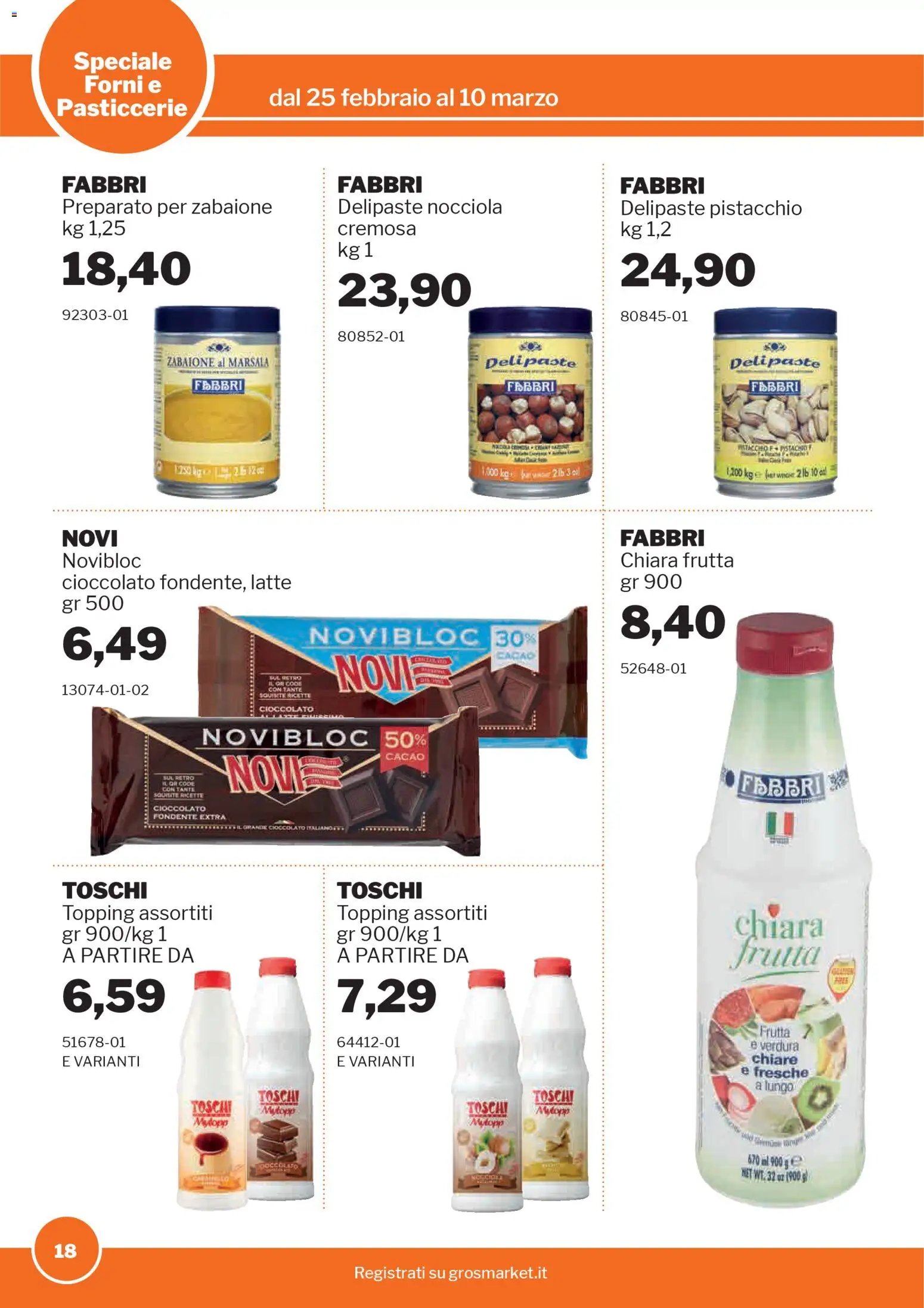 Sogegross Forni e pasticcerie catalogo (2026-02-25 - 2026-03-10)