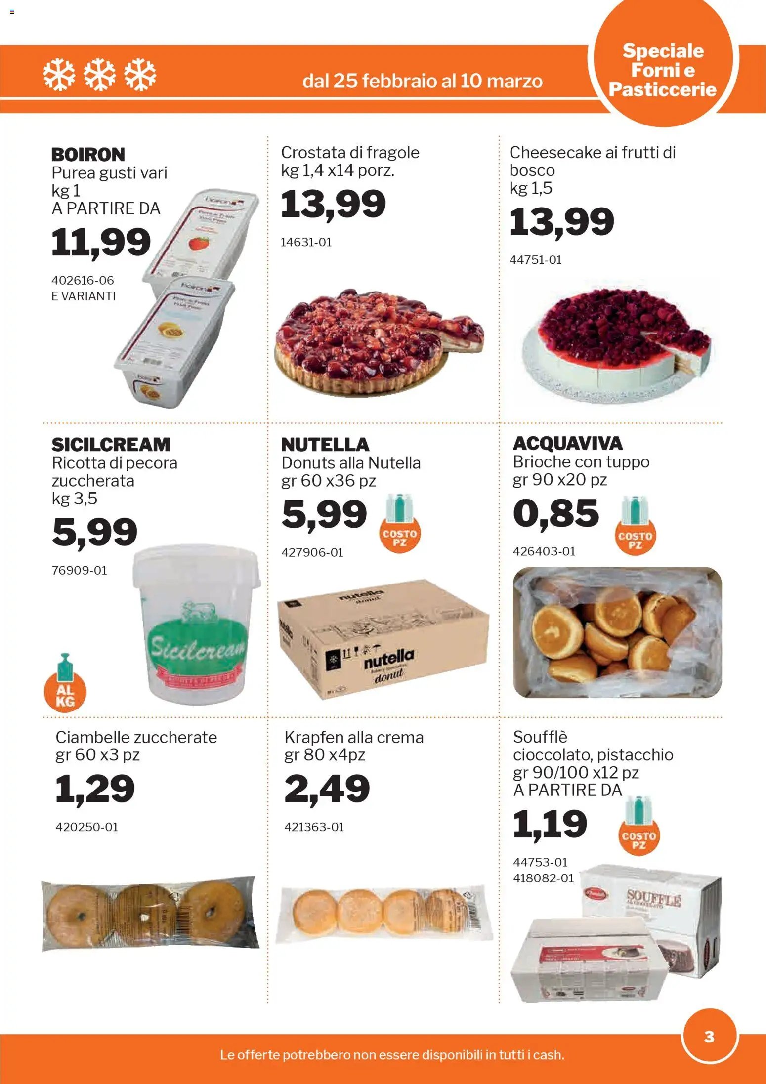 Sogegross Forni e pasticcerie catalogo (2026-02-25 - 2026-03-10)