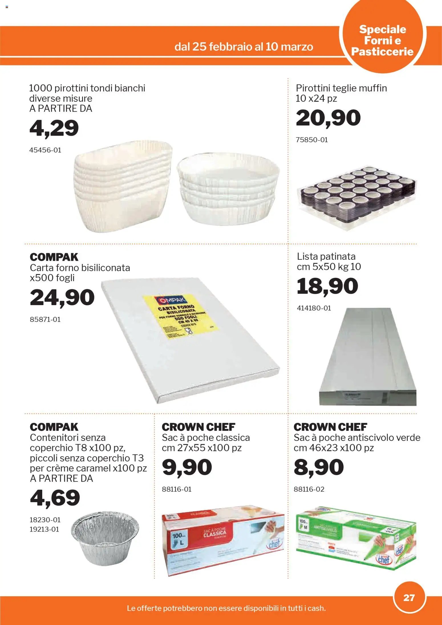 Sogegross Forni e pasticcerie catalogo (2026-02-25 - 2026-03-10)