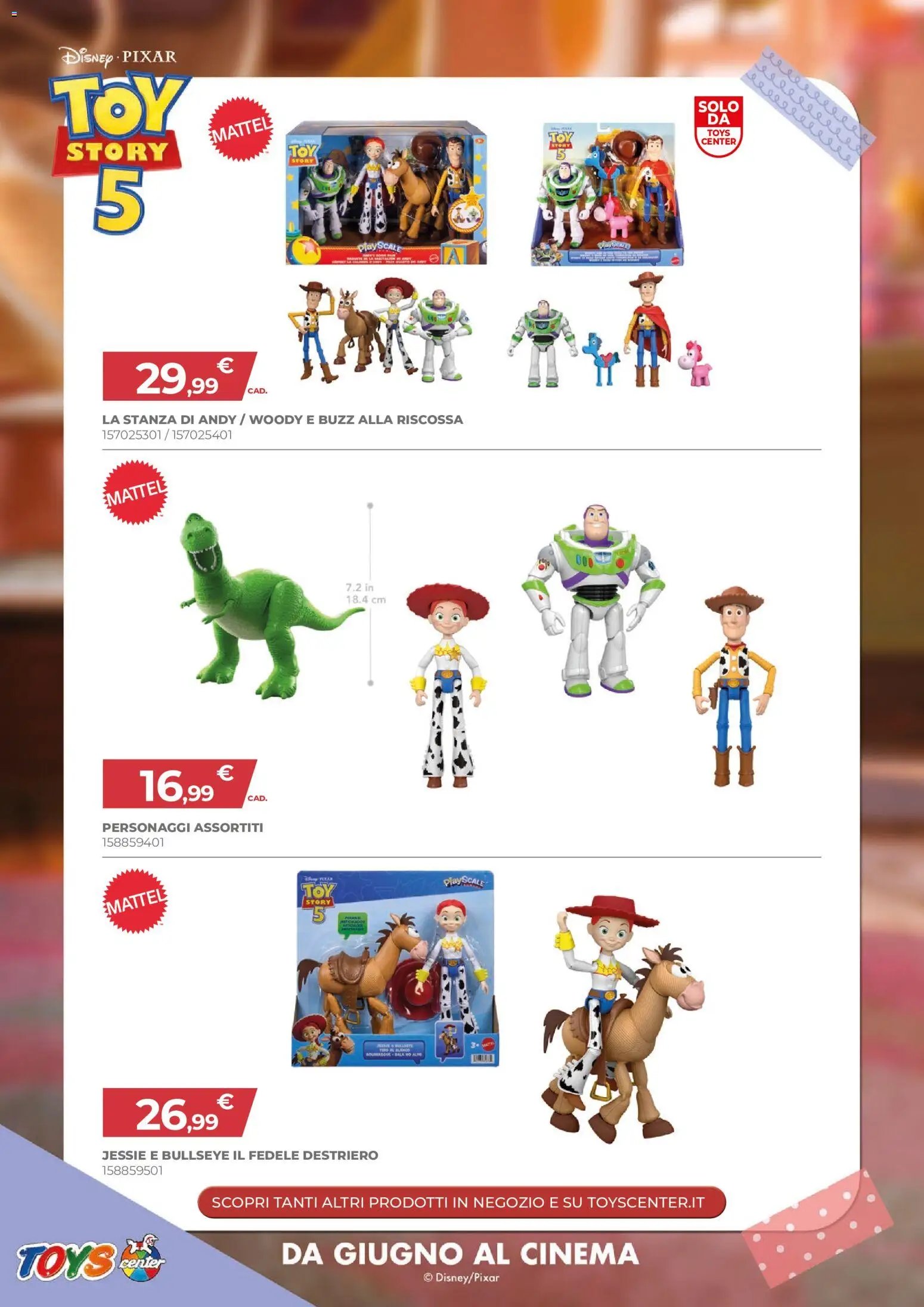 Toys Center volantino Toy Story