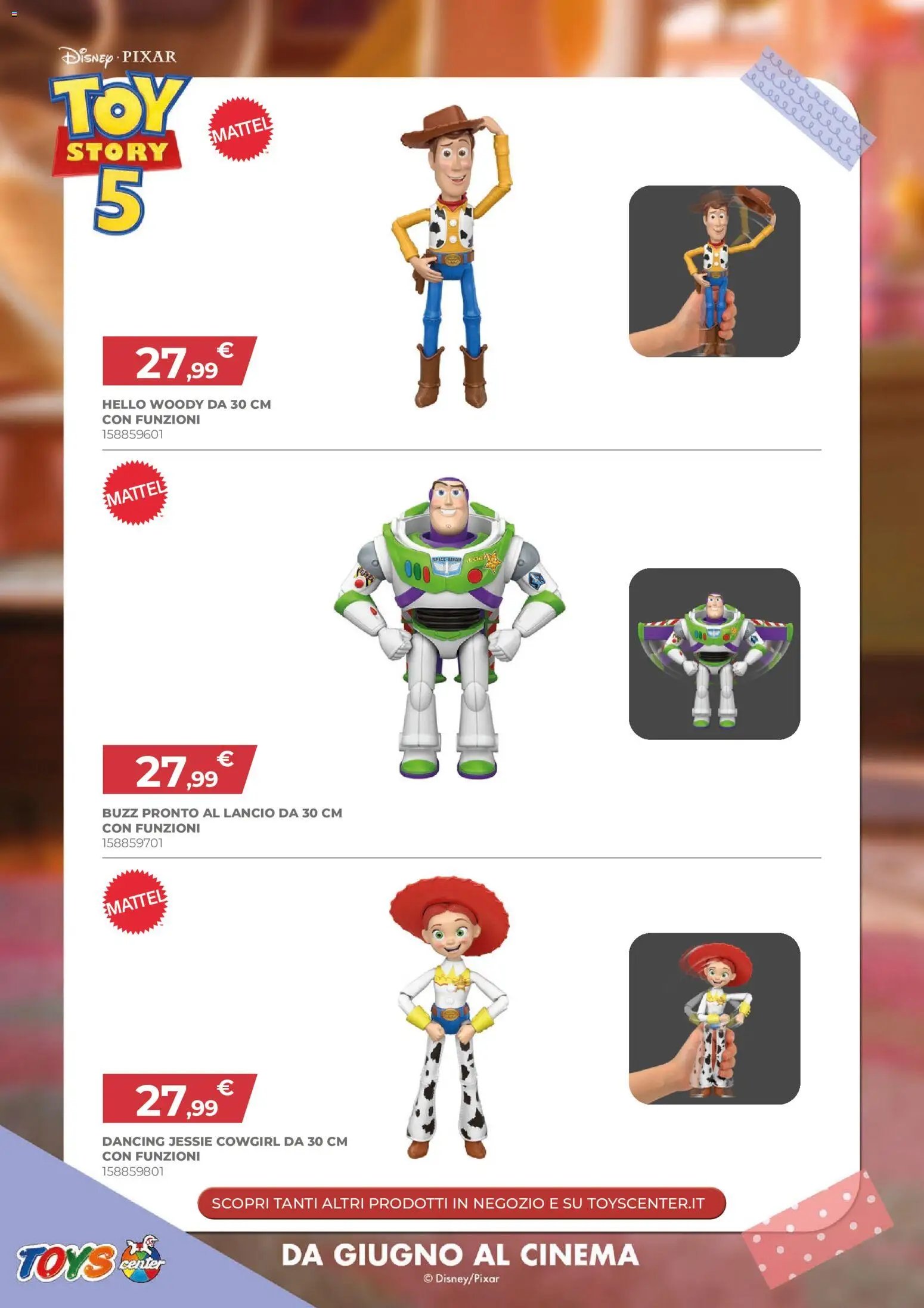 Toys Center volantino Toy Story