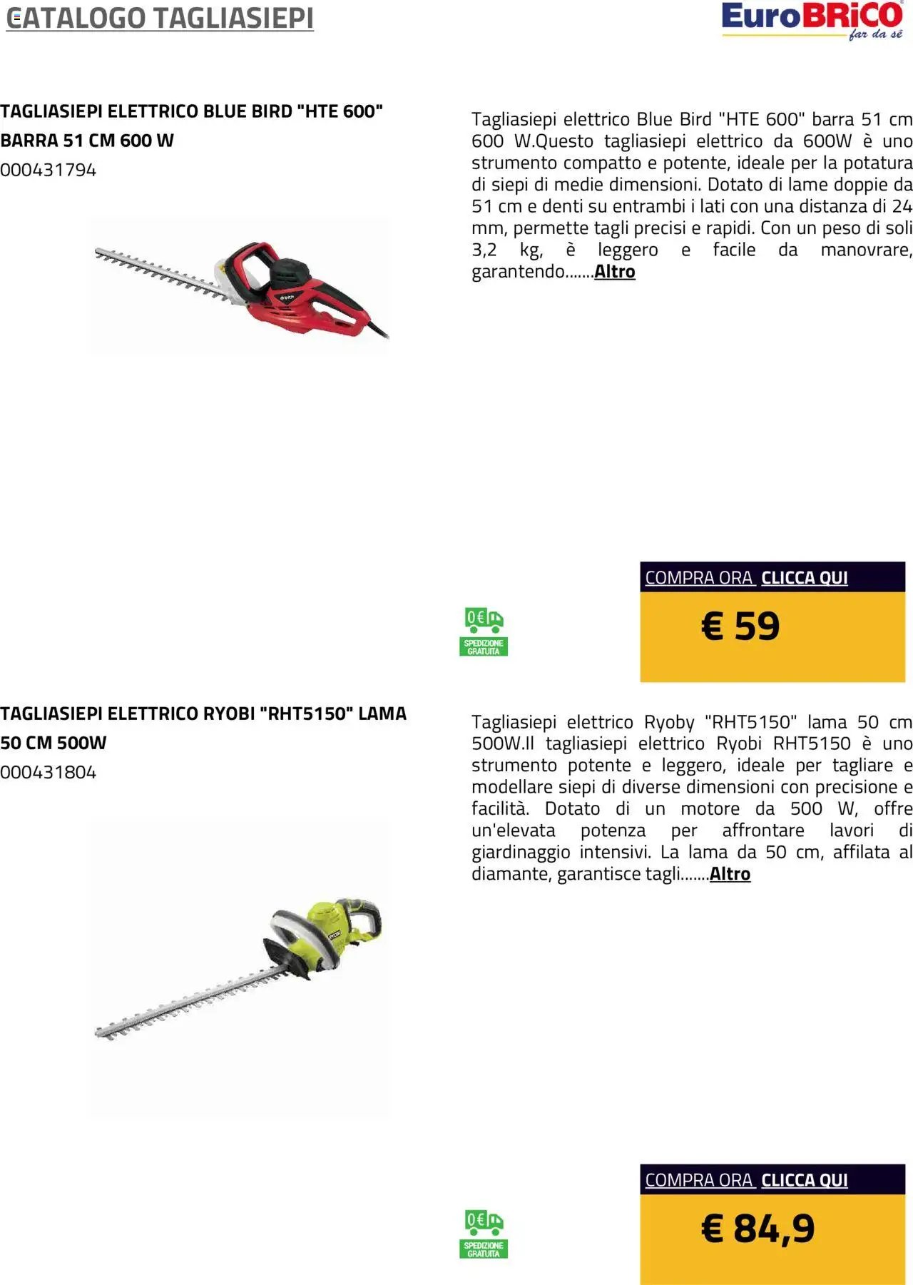 Eurobrico Tagliasiepi catalogo