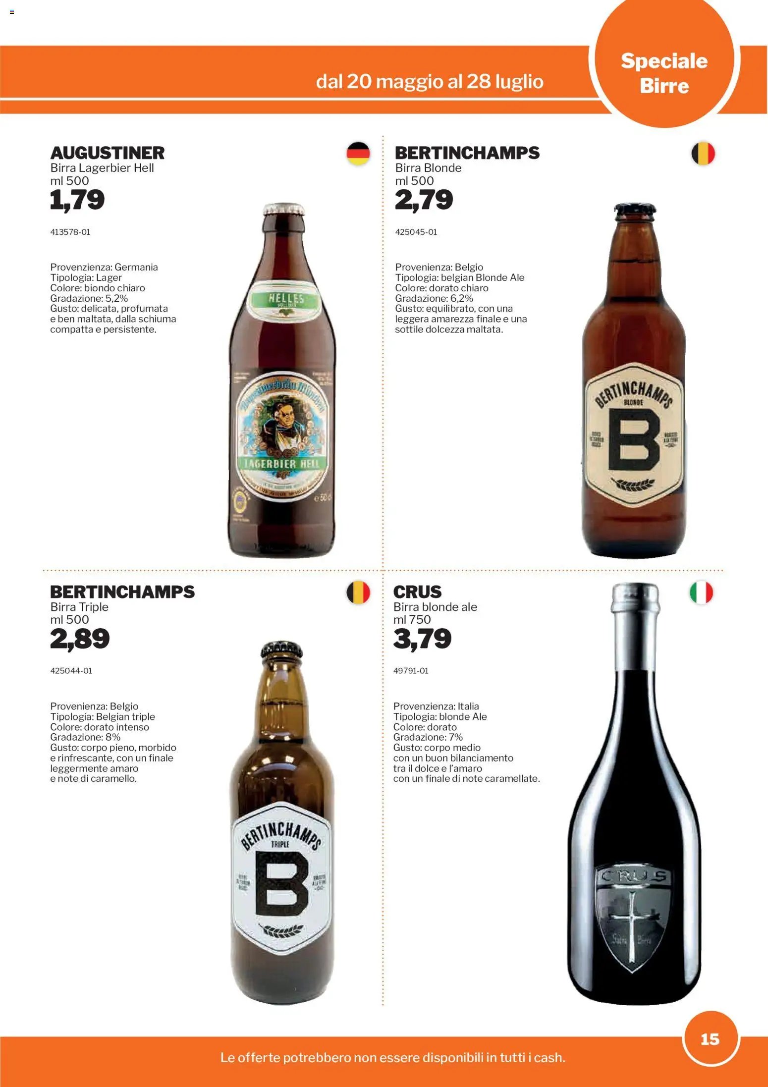 Sogegross volantino Birre (2026-05-20 - 2026-07-28)
