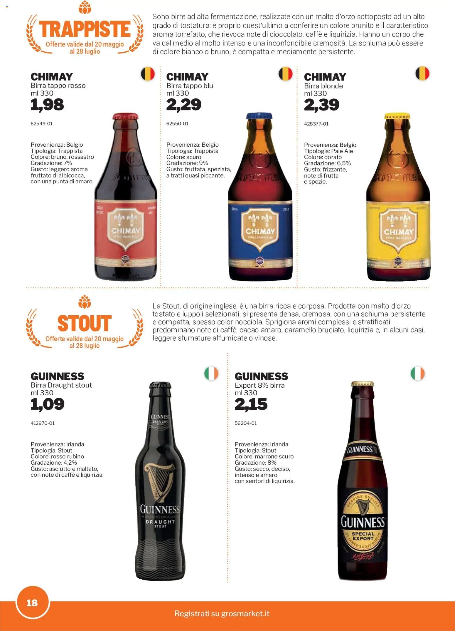 Sogegross volantino Birre (2026-05-20 - 2026-07-28)