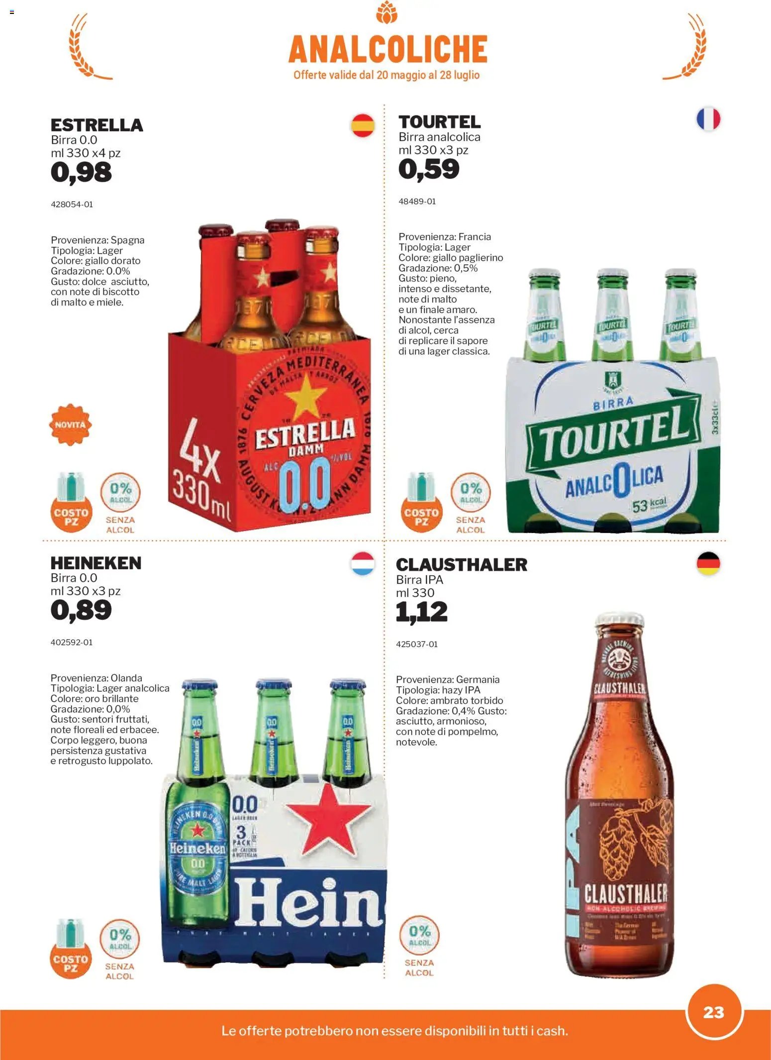 Sogegross volantino Birre (2026-05-20 - 2026-07-28)
