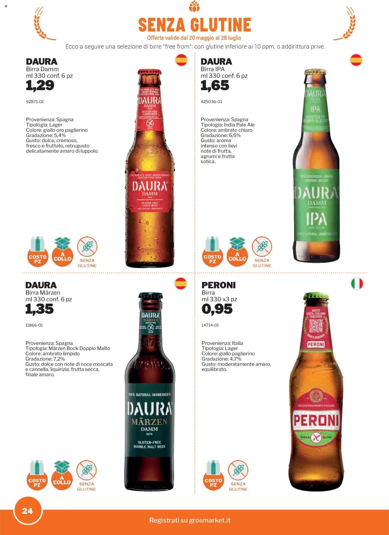 Sogegross volantino Birre (2026-05-20 - 2026-07-28)