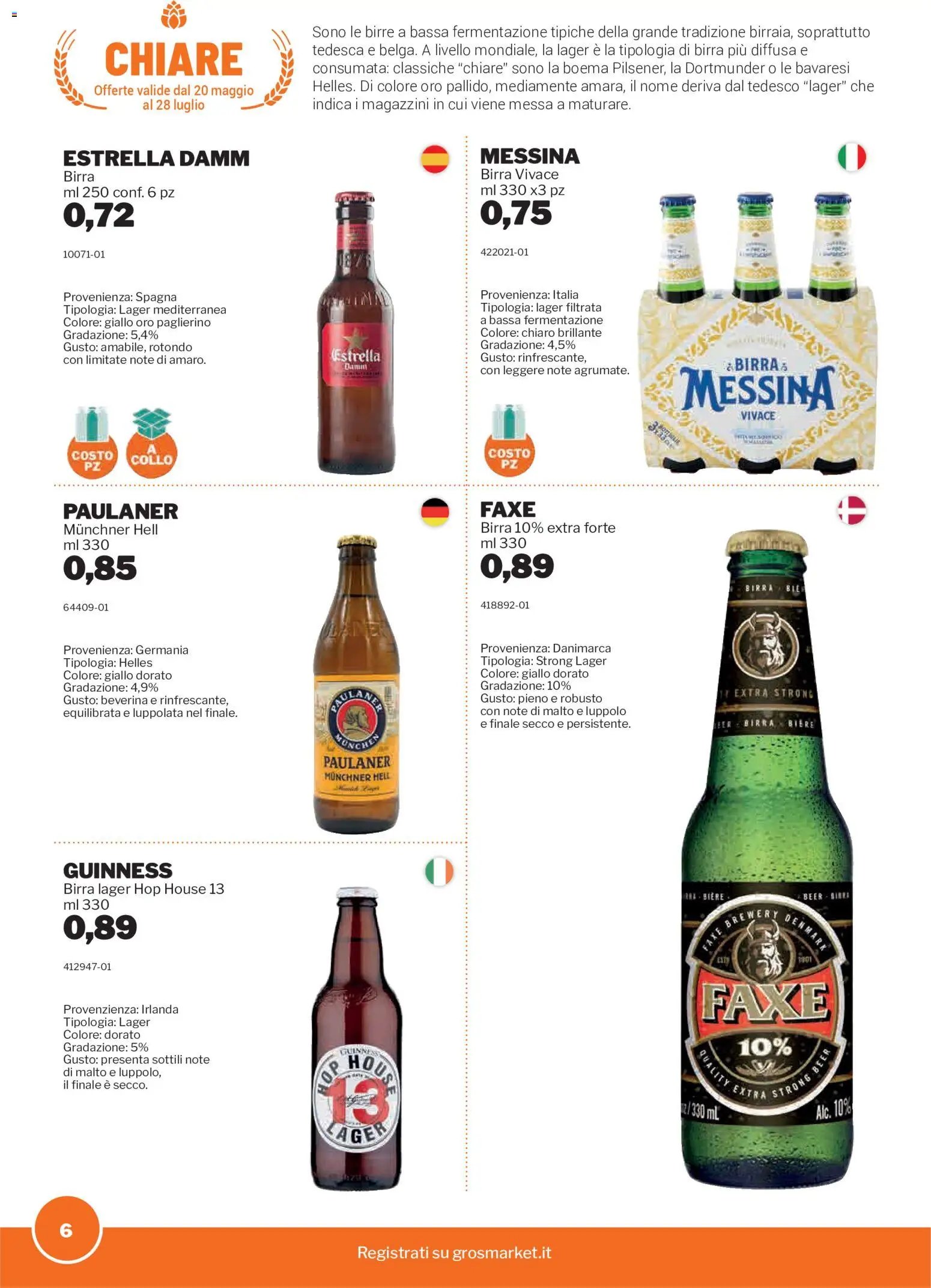 Sogegross volantino Birre (2026-05-20 - 2026-07-28)