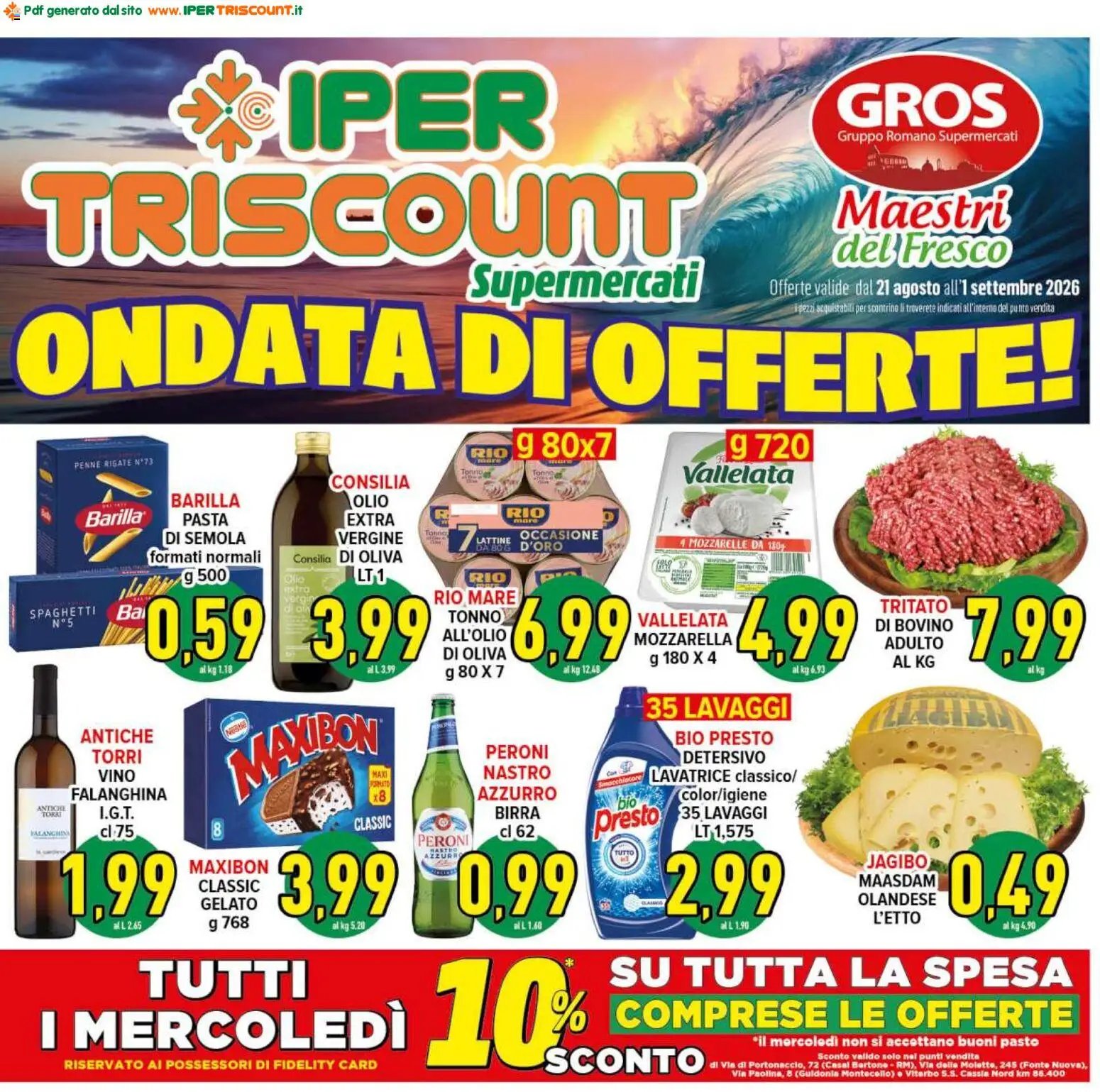 Ipertriscount volantino