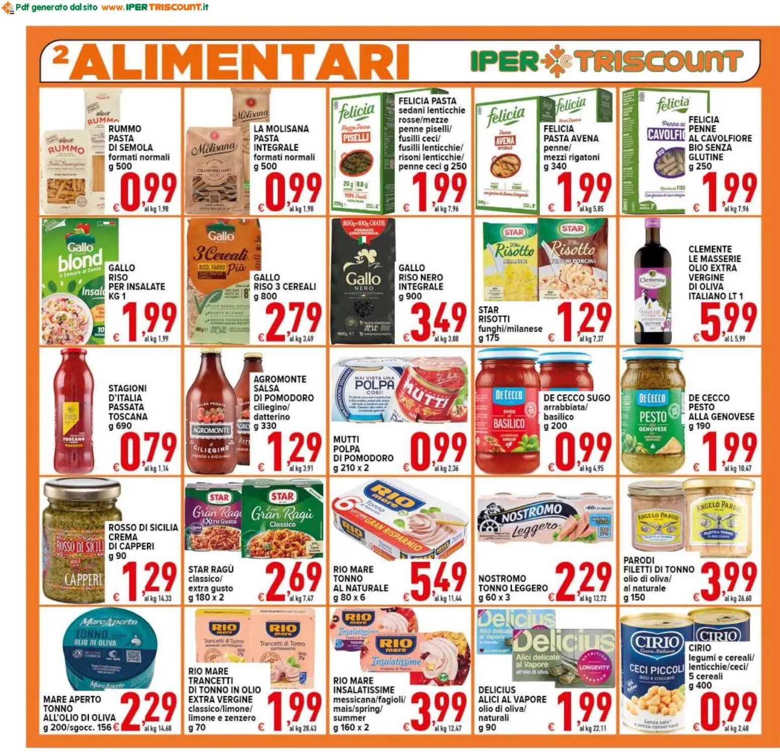 Ipertriscount volantino
