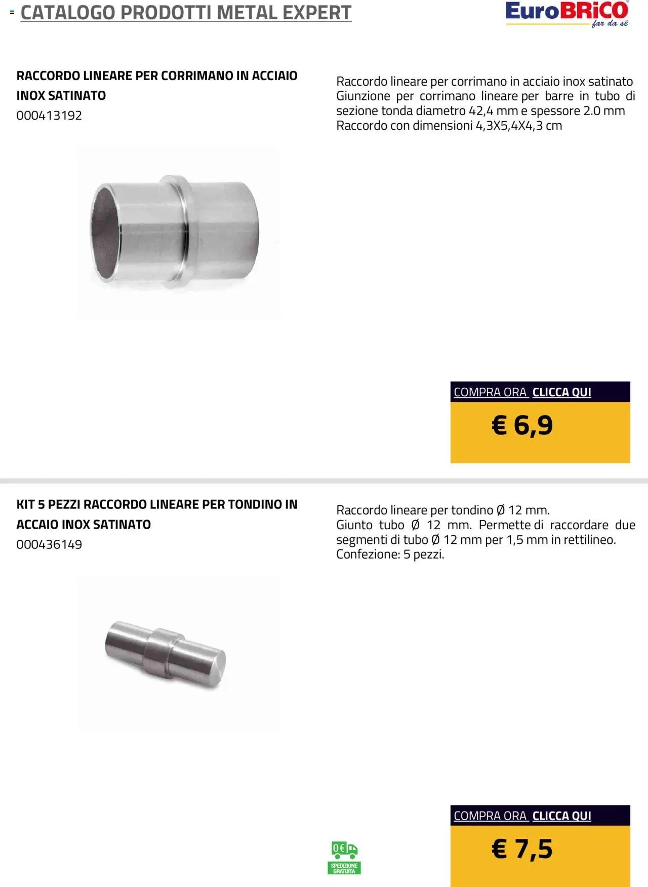 Eurobrico Prodotti Metal Expert catalogo
