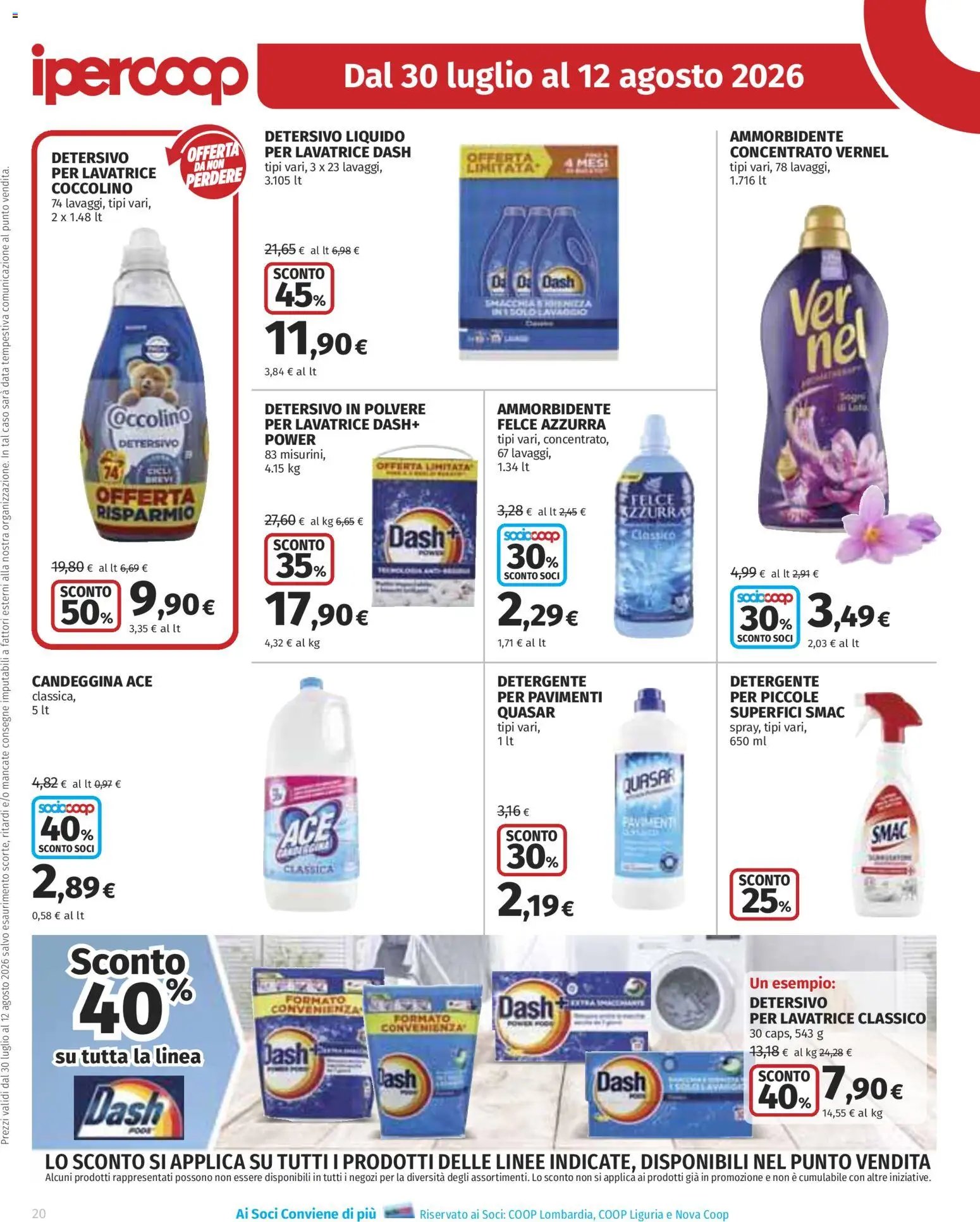 Ipercoop volantino Milano Bonola