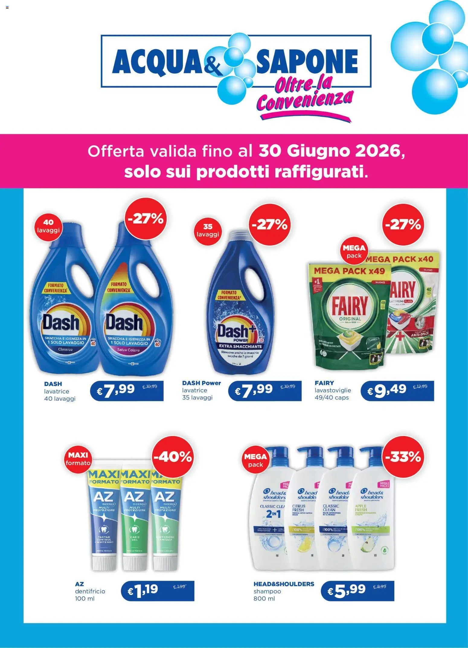 Acqua e Sapone volantino Promo A&S
