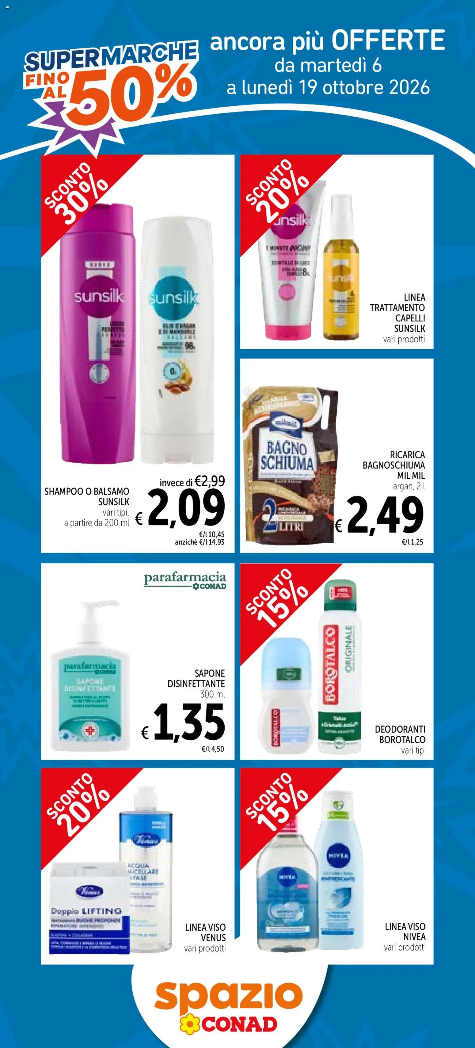 Spazio Conad volantino Ancora più offerte