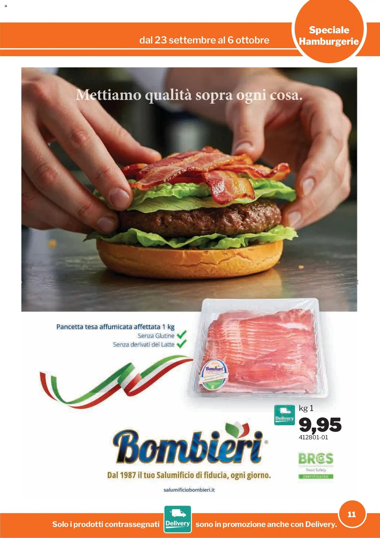 Sogegross volantino Hamburgerie
