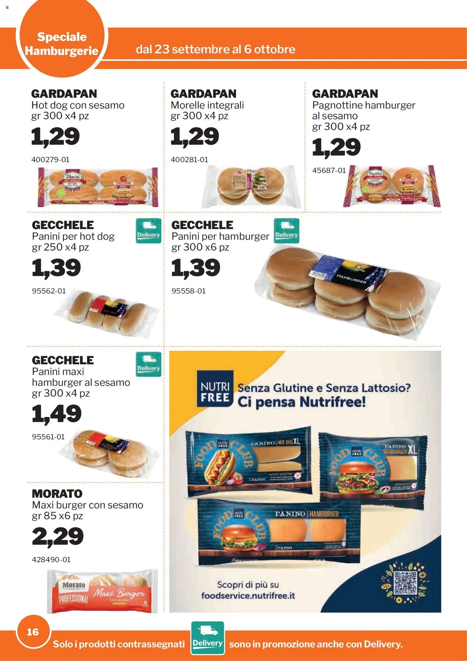 Sogegross volantino Hamburgerie