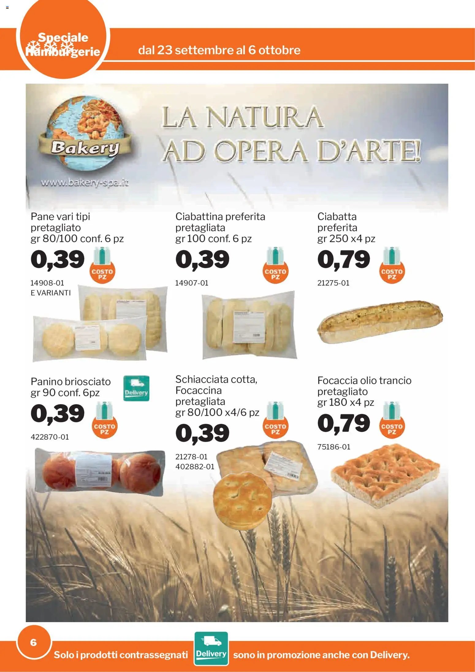 Sogegross volantino Hamburgerie