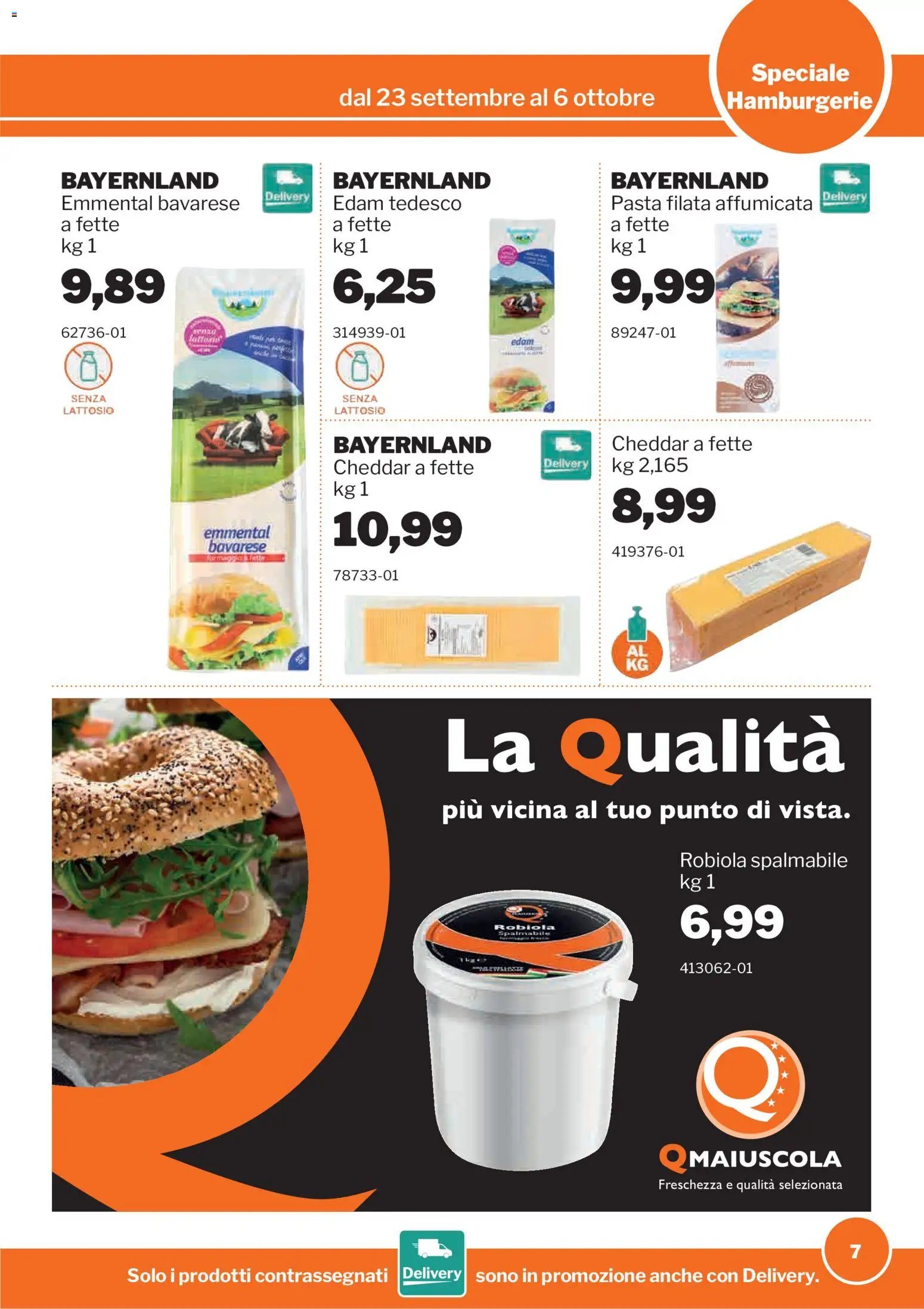 Sogegross volantino Hamburgerie
