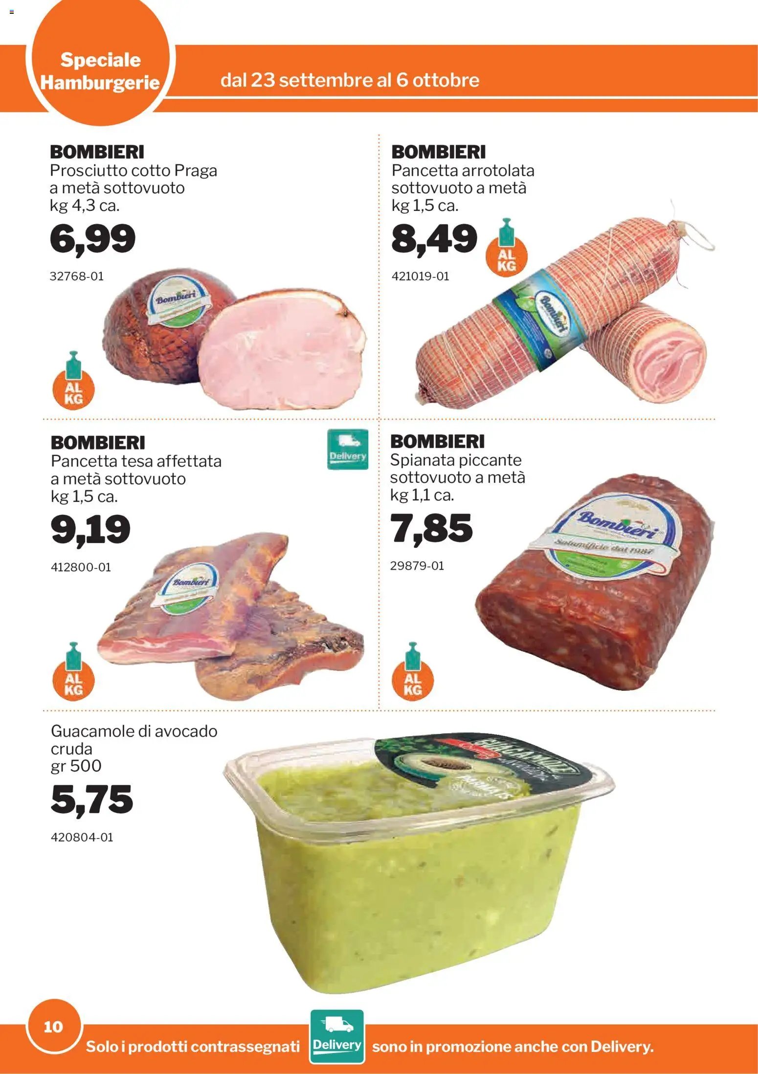 Sogegross volantino Hamburgerie