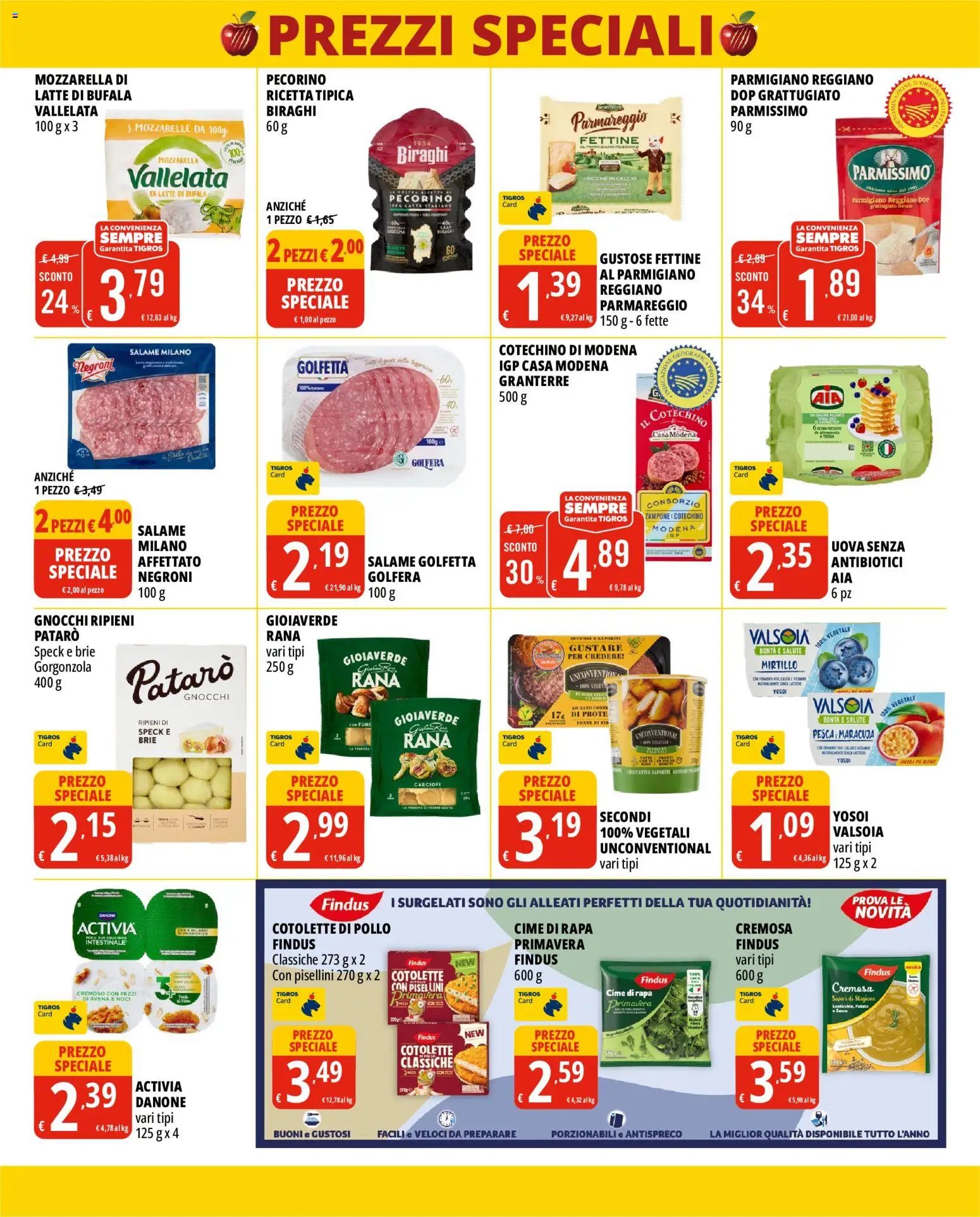 Tigros volantino Prezzi Speciali