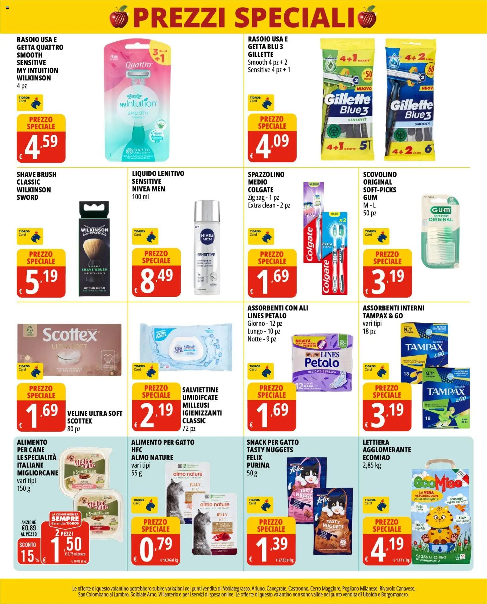 Tigros volantino Prezzi Speciali