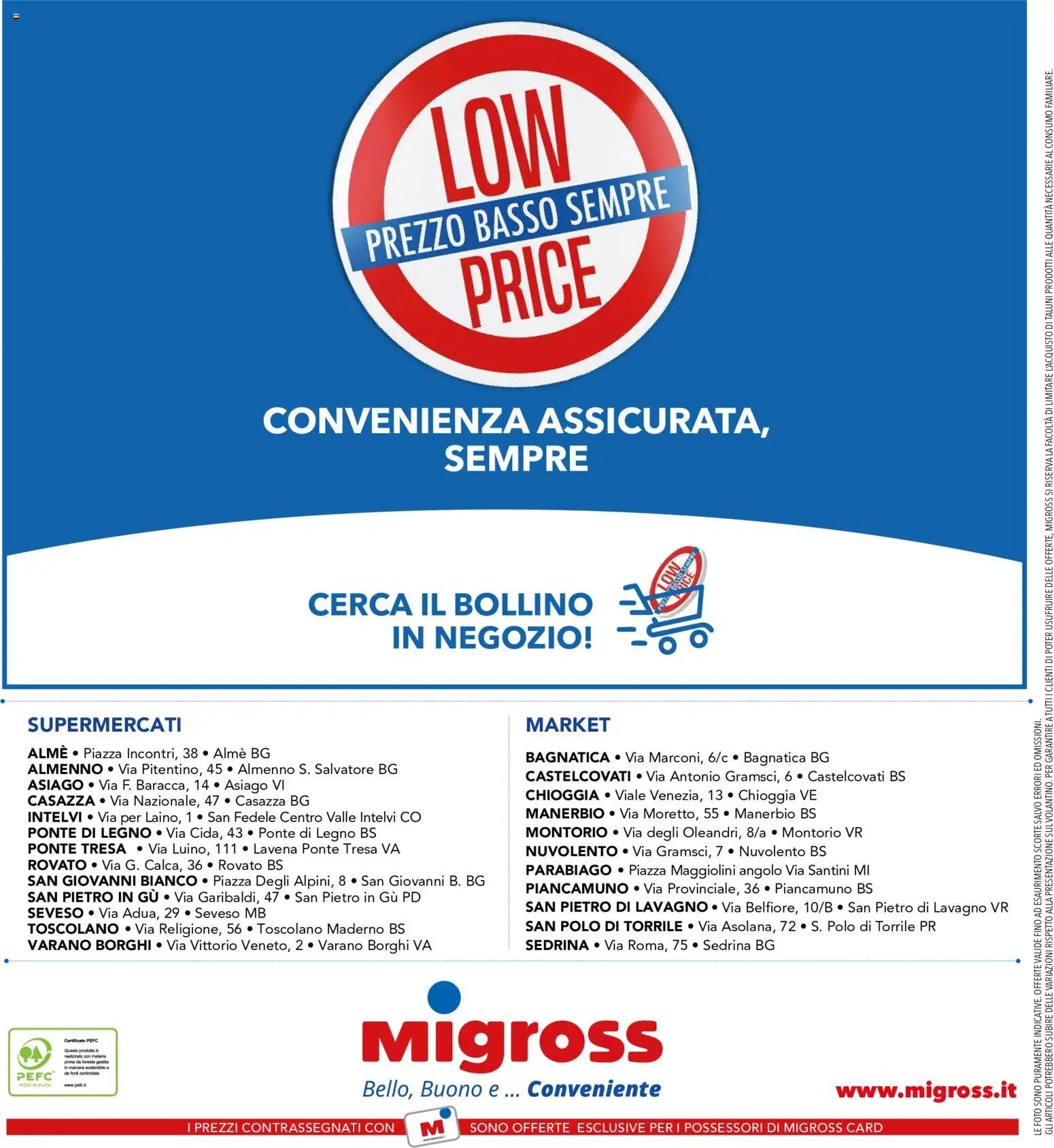 Migross volantino