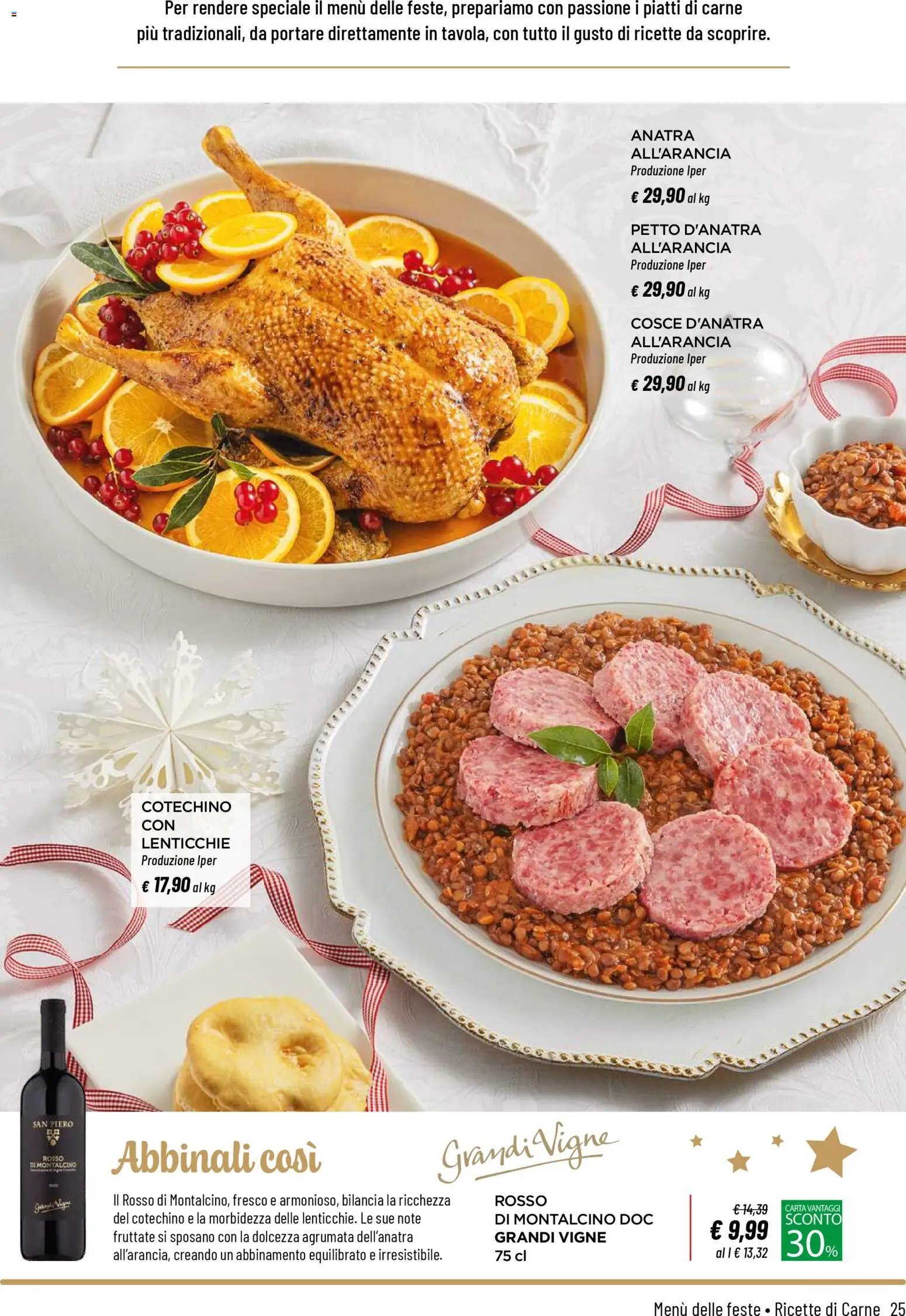 Iper Menù delle Feste catalogo (2025-12-04 - 2025-12-31)