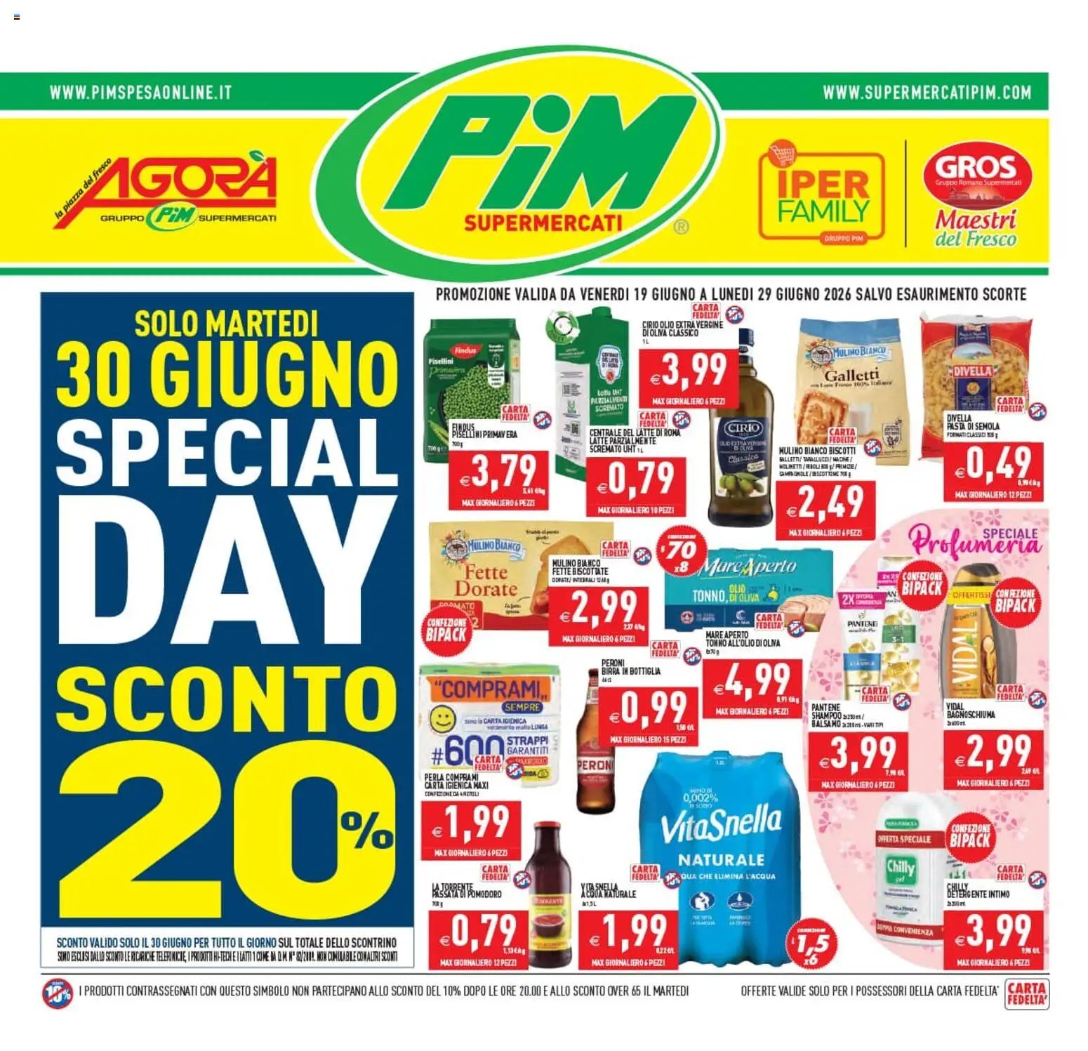 PIM Supermercati volantino