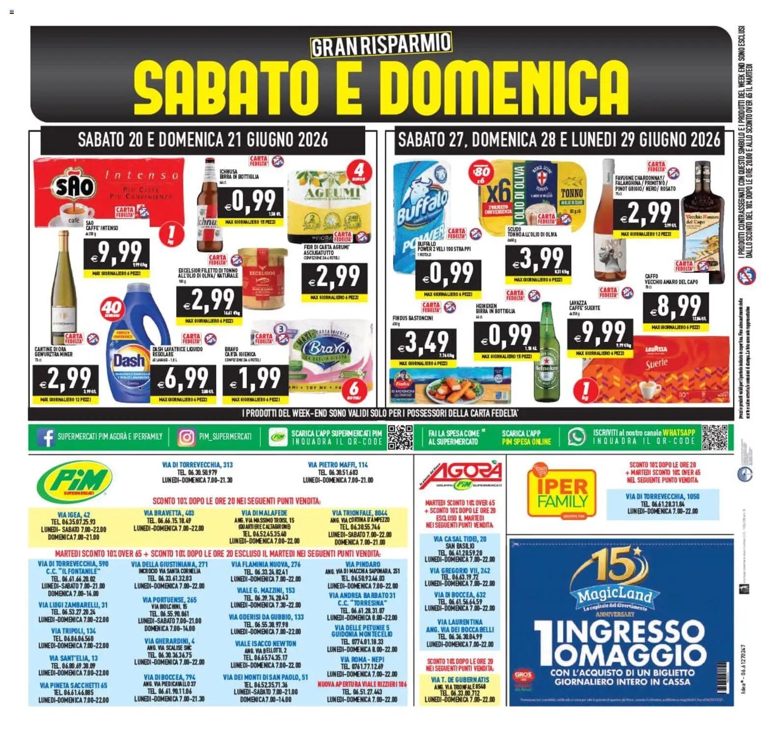 PIM Supermercati volantino