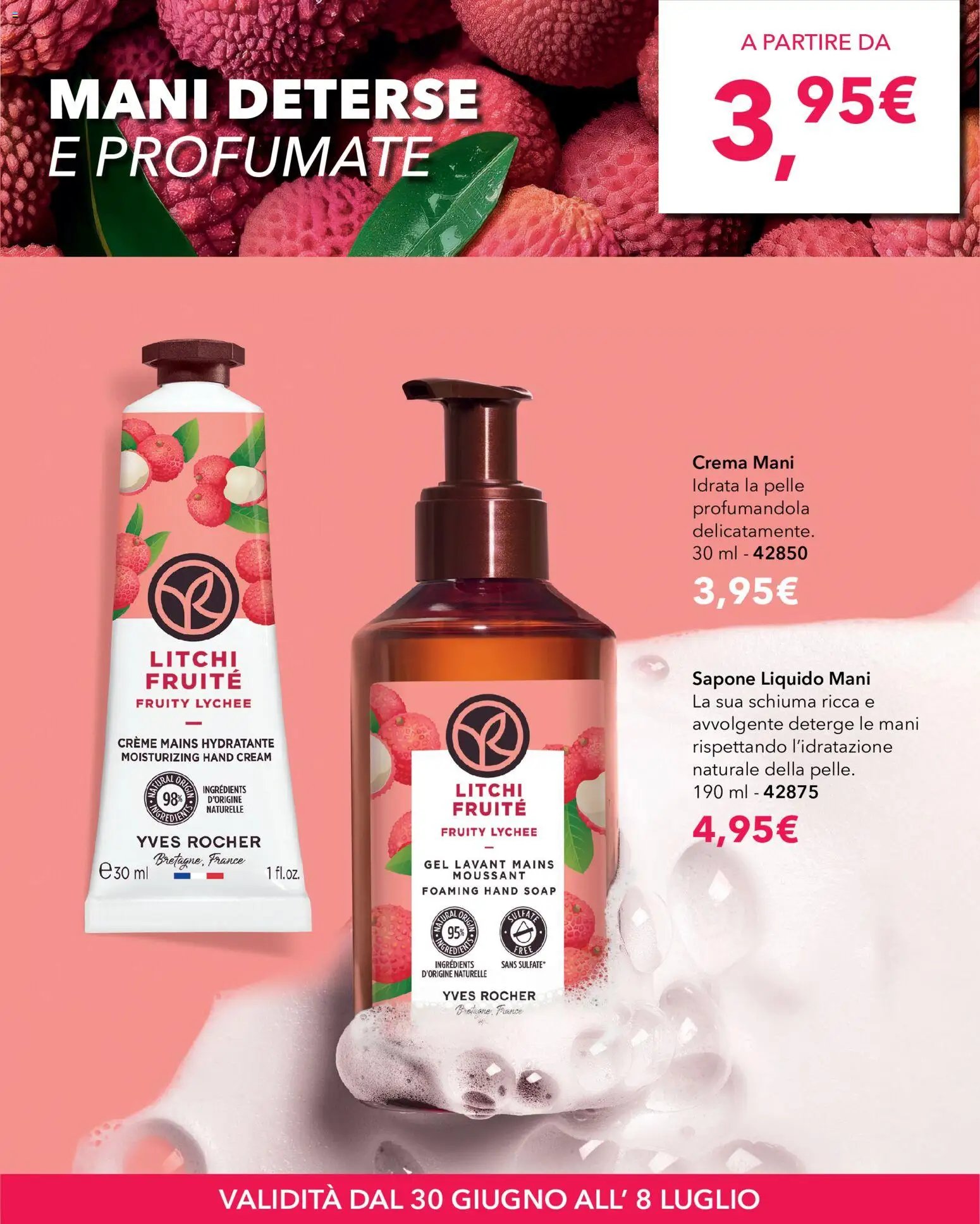 Yves Rocher catalogo Litchi Fruttato