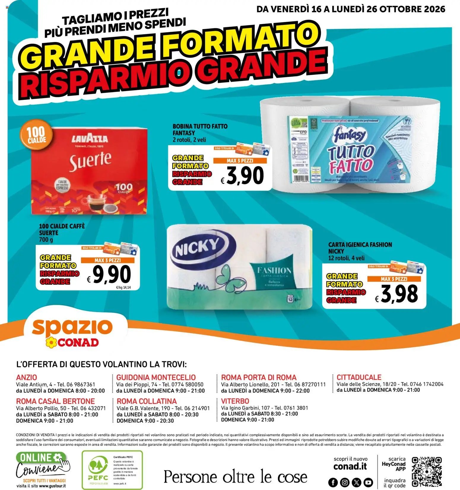 Spazio Conad volantino