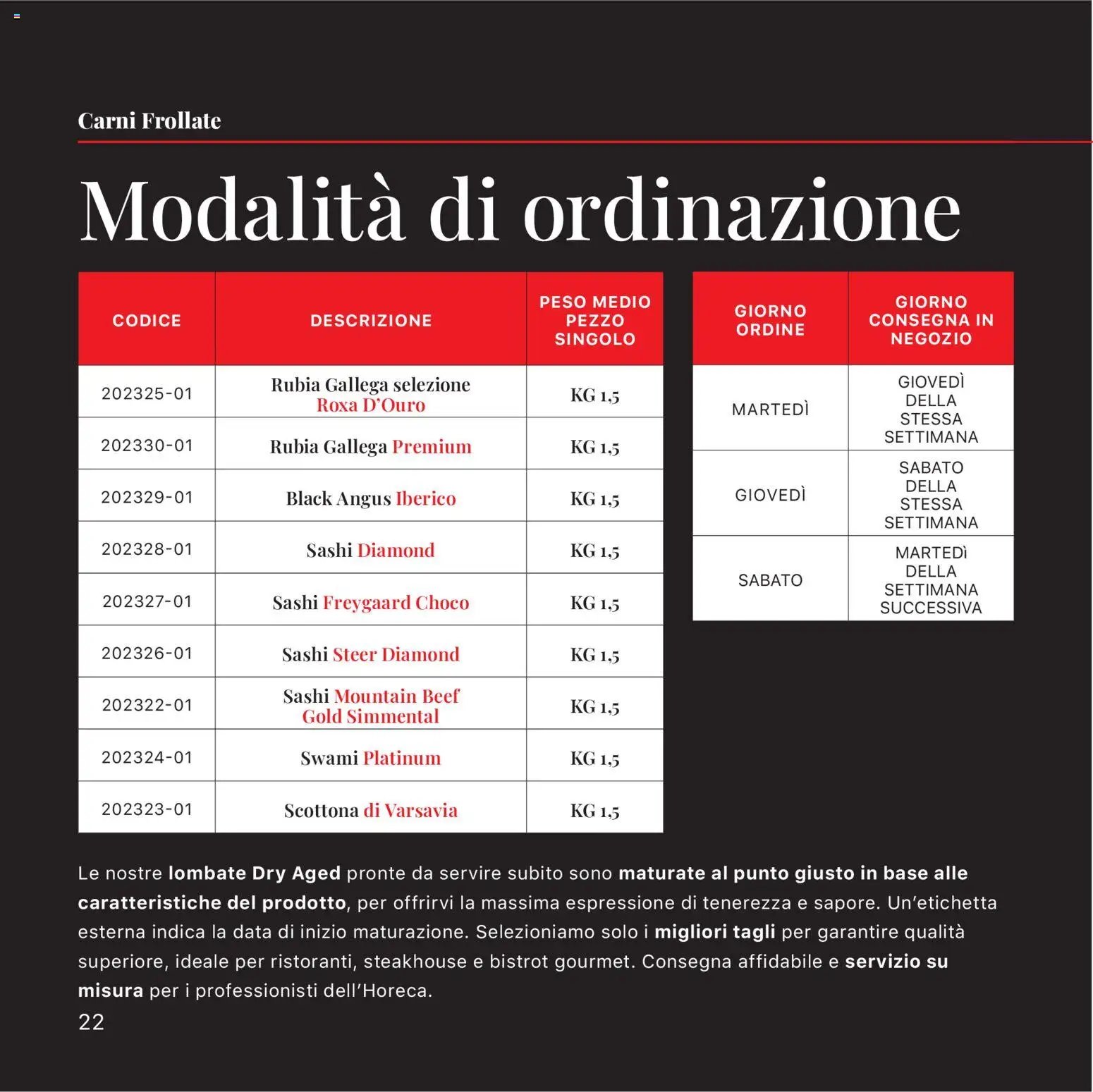 Sogegross volantino Carni frollate