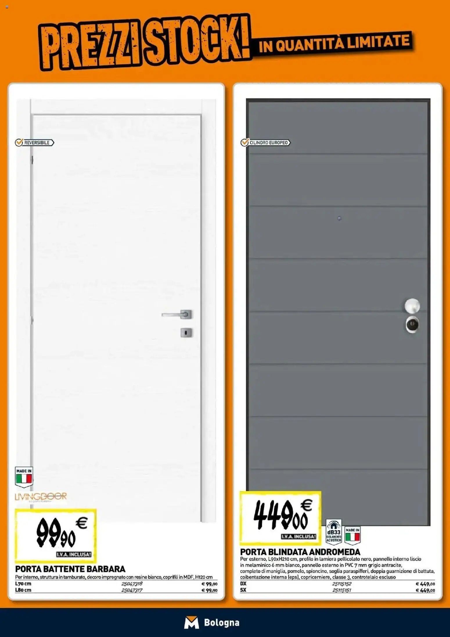 TECNOMAT - Straordinari prezzi stock!