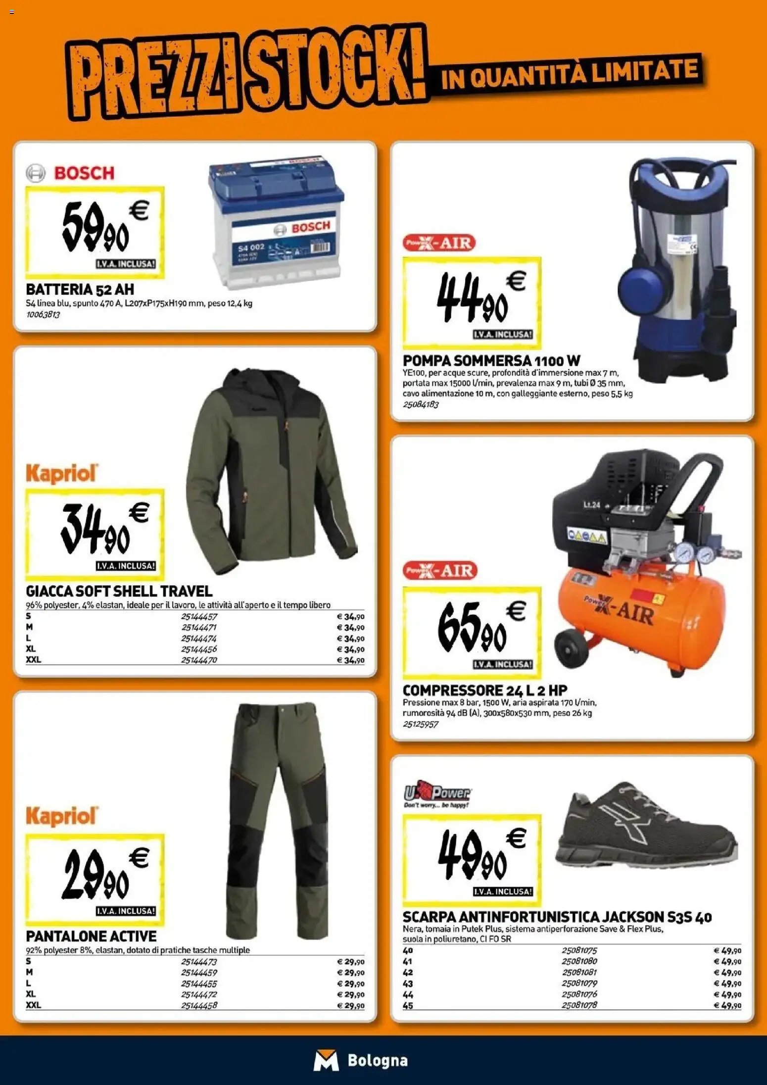 TECNOMAT - Straordinari prezzi stock!