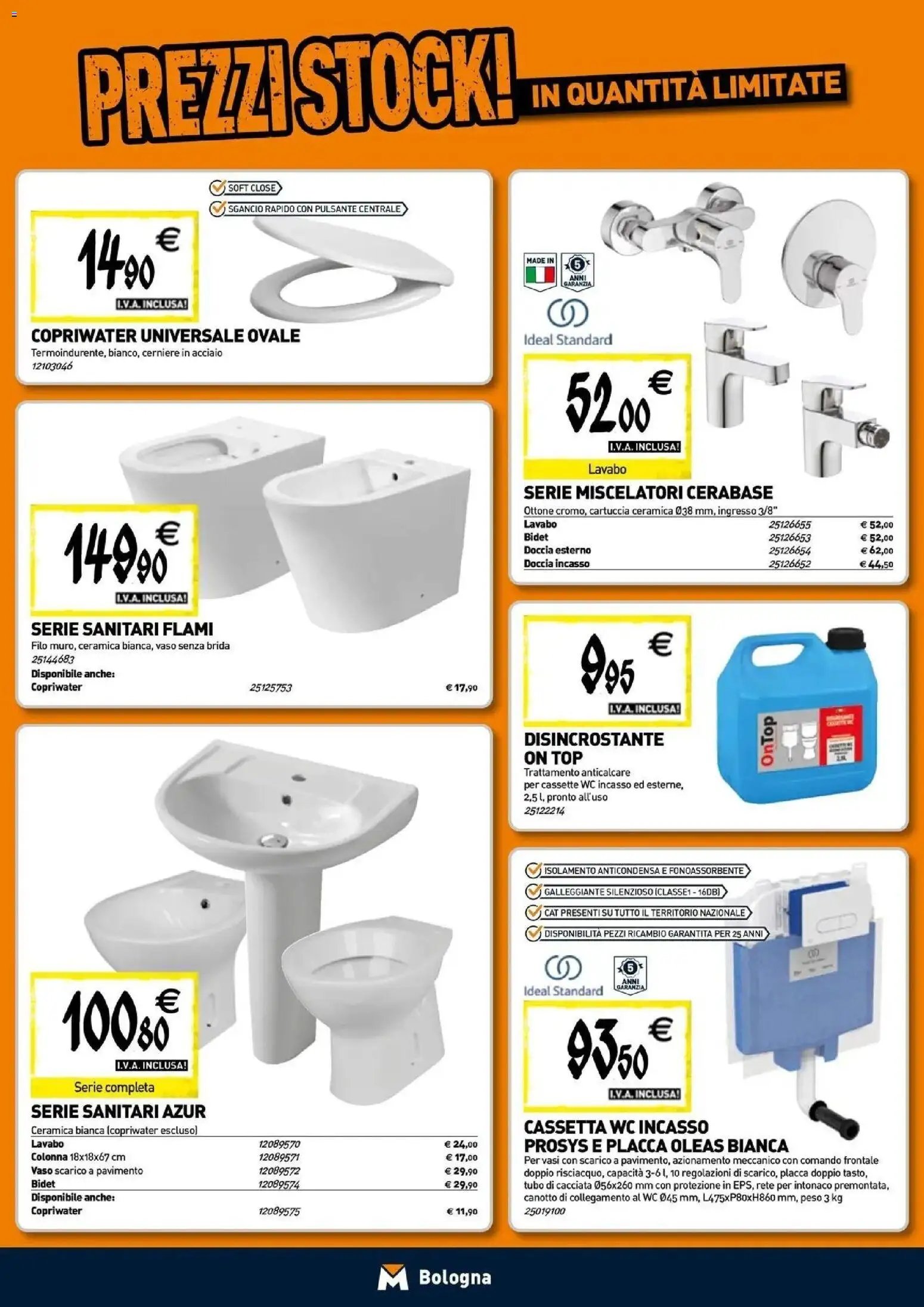 TECNOMAT - Straordinari prezzi stock!