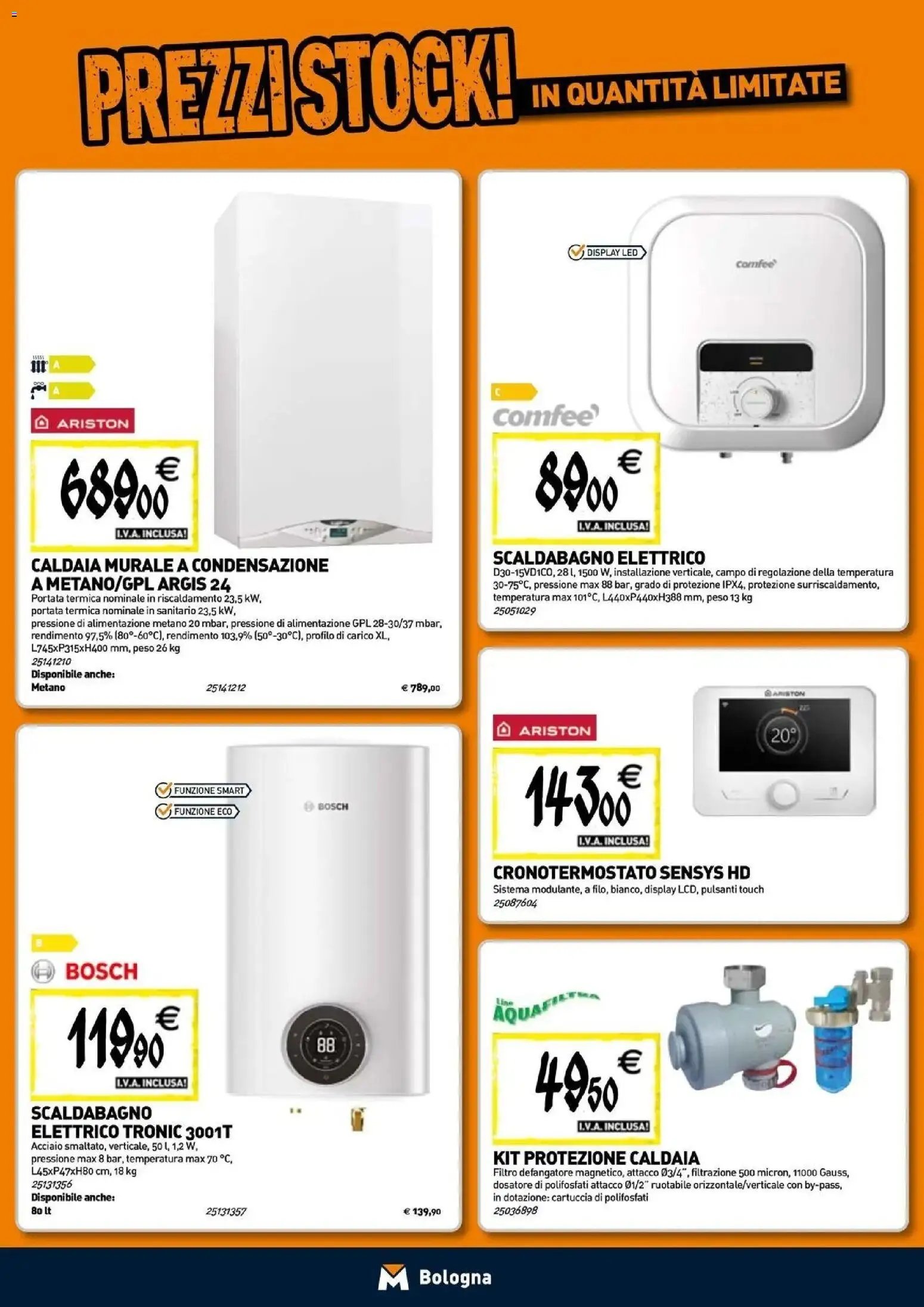 TECNOMAT - Straordinari prezzi stock!