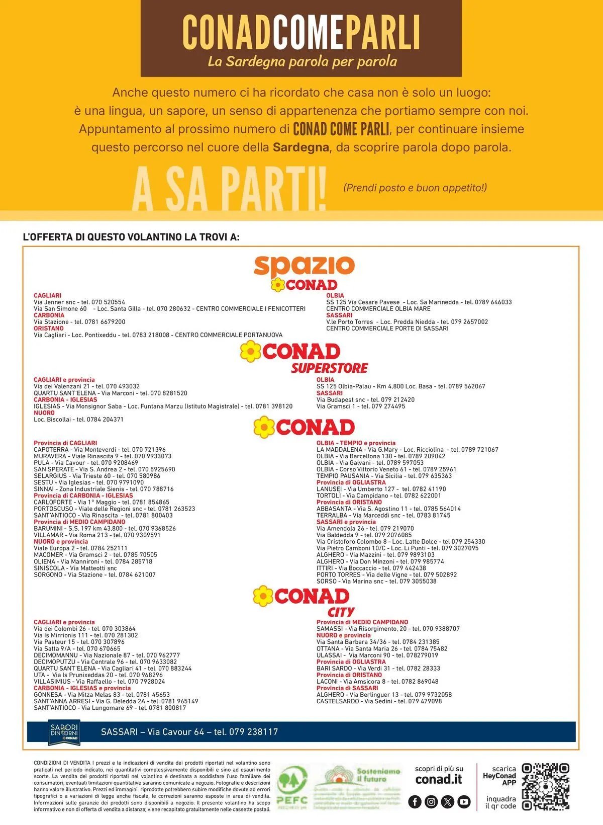 Spazio Conad - Localismo