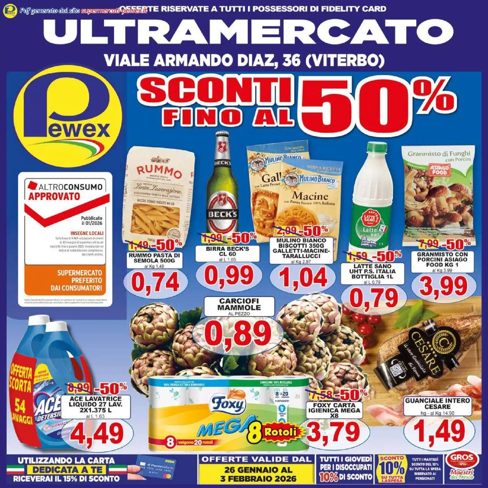 Pewex Viterbo catalogo (2026-01-26 - 2026-02-03)