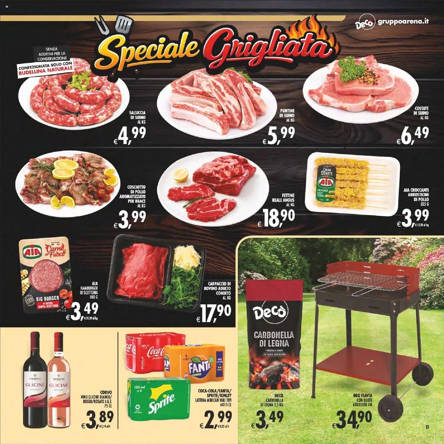 Decò volantino Gourmet Sicilia