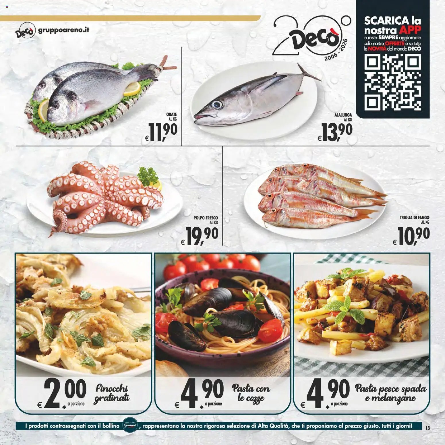 Decò volantino Gourmet Sicilia