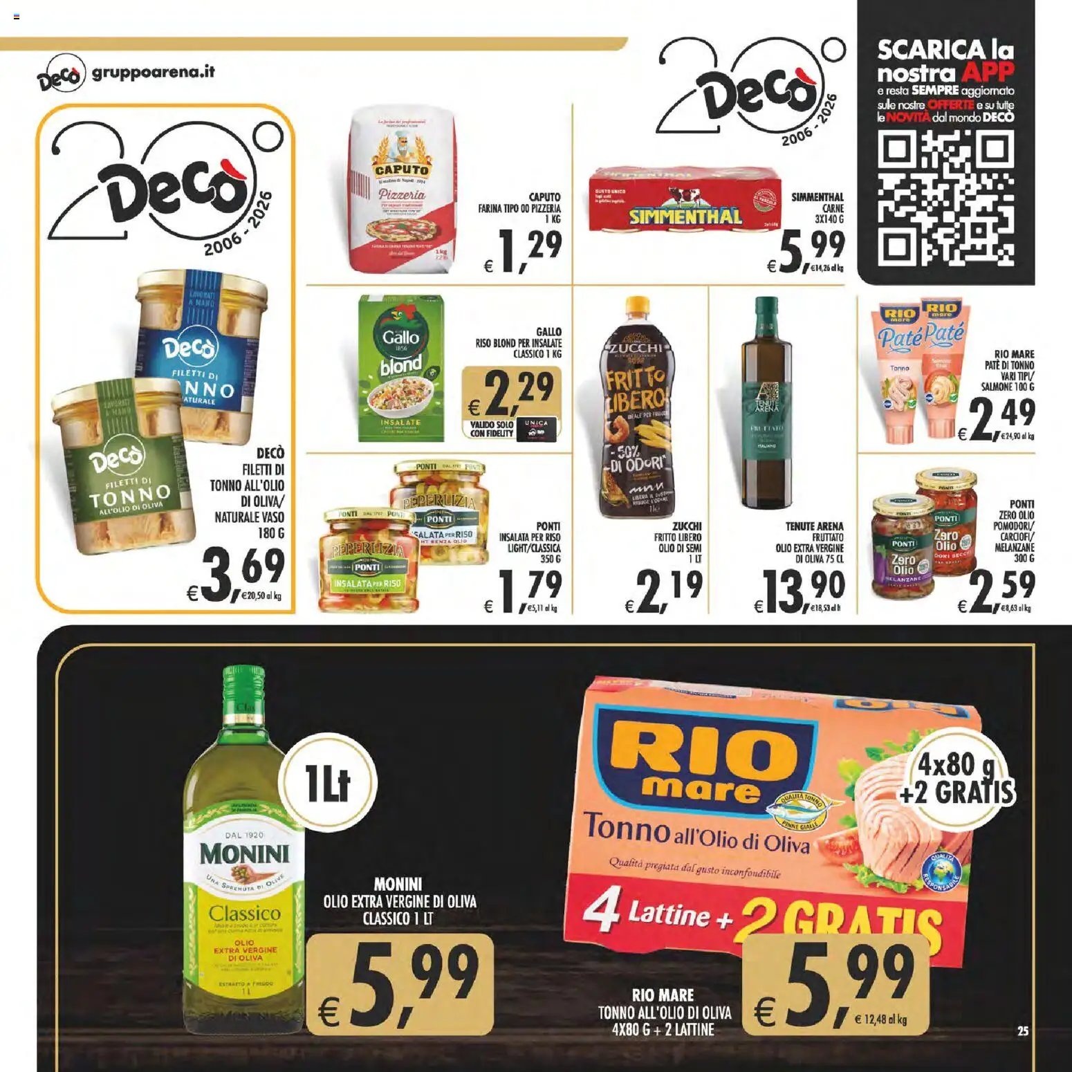 Decò volantino Gourmet Sicilia