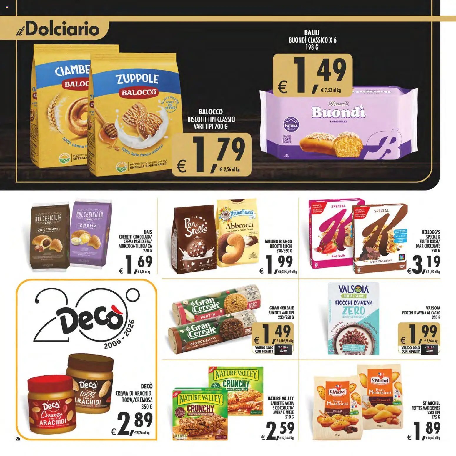 Decò volantino Gourmet Sicilia
