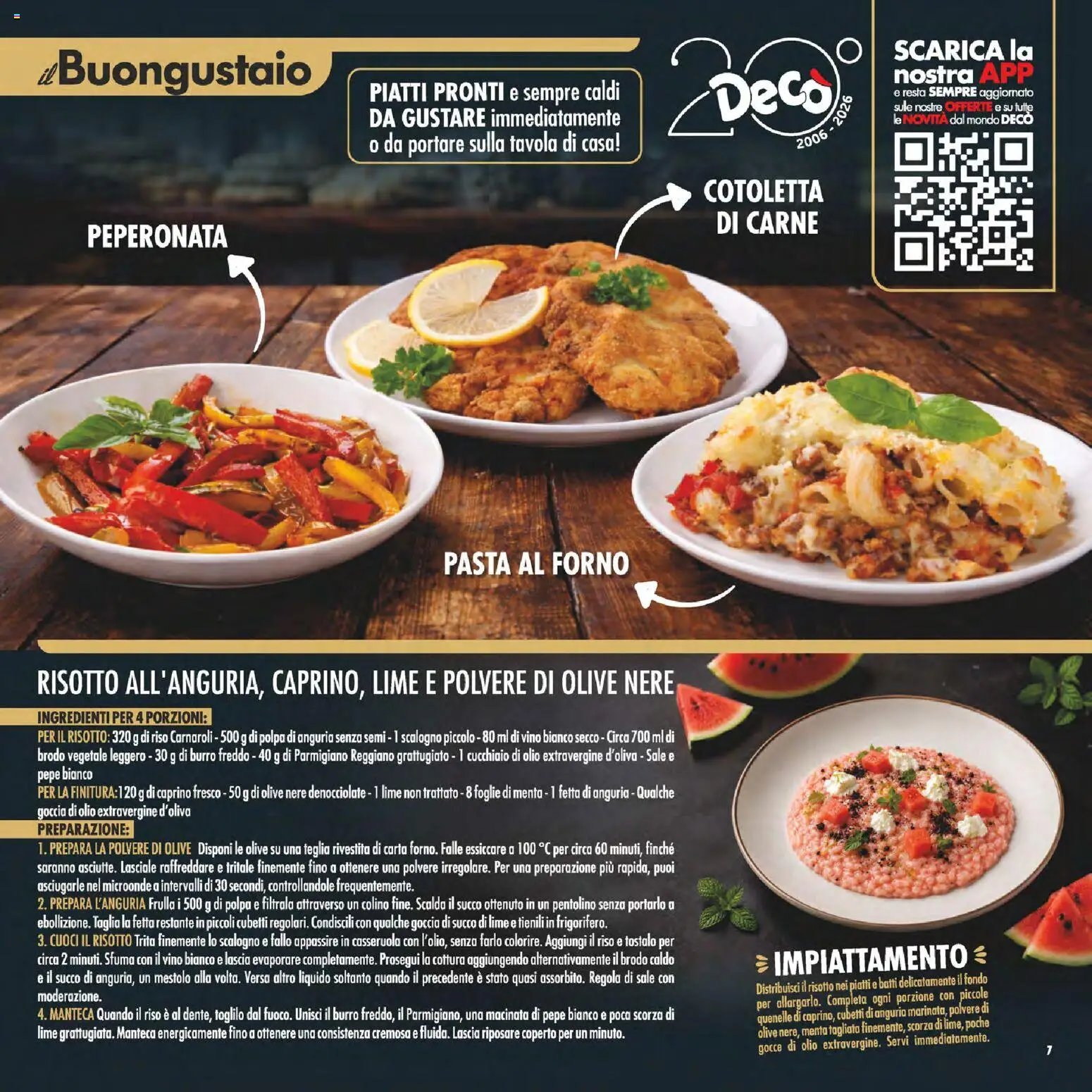 Decò volantino Gourmet Sicilia