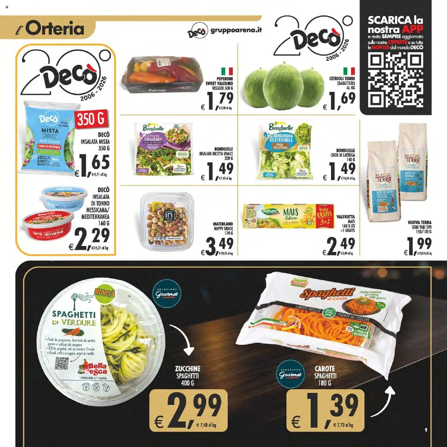 Decò volantino Gourmet Sicilia