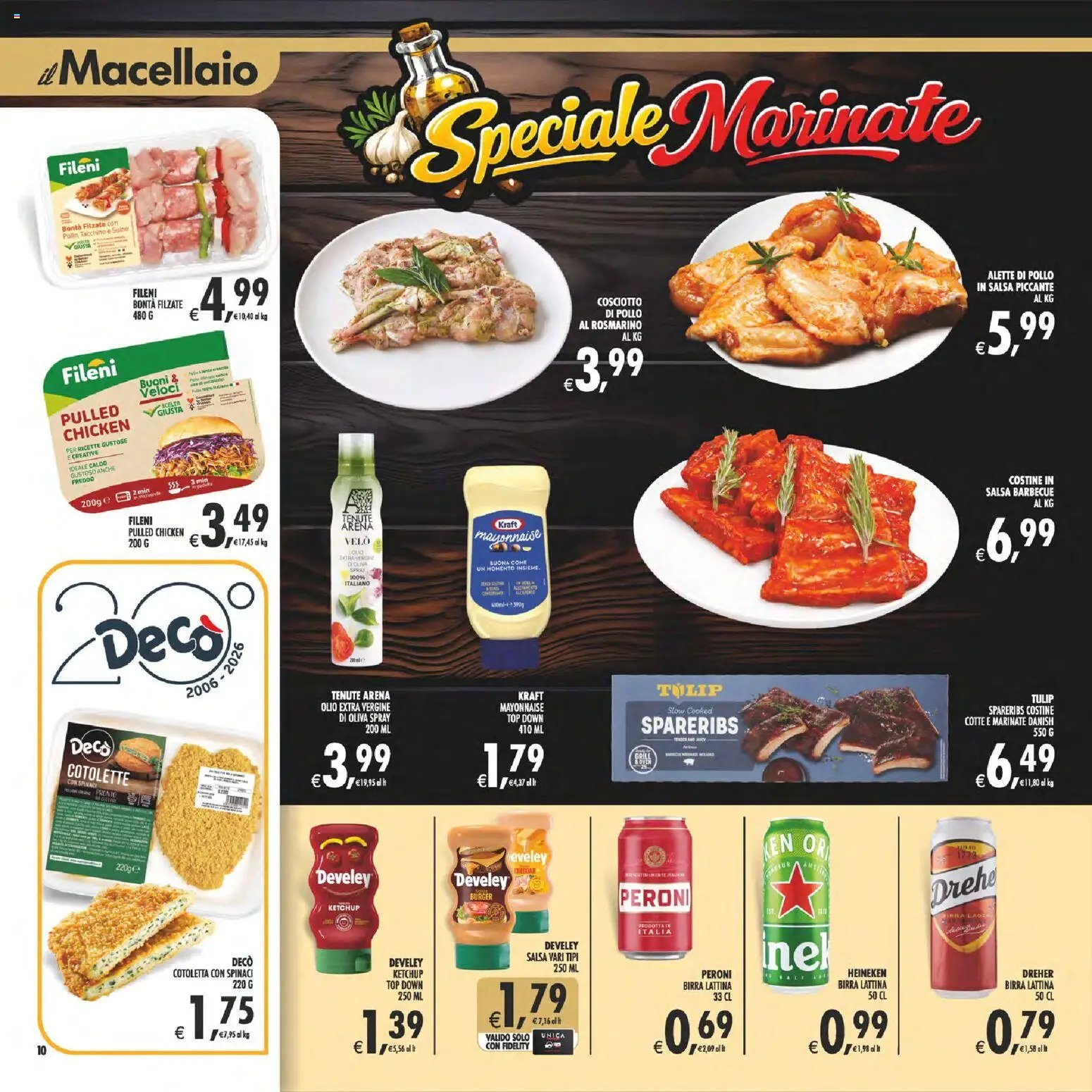 Decò volantino Gourmet Sicilia