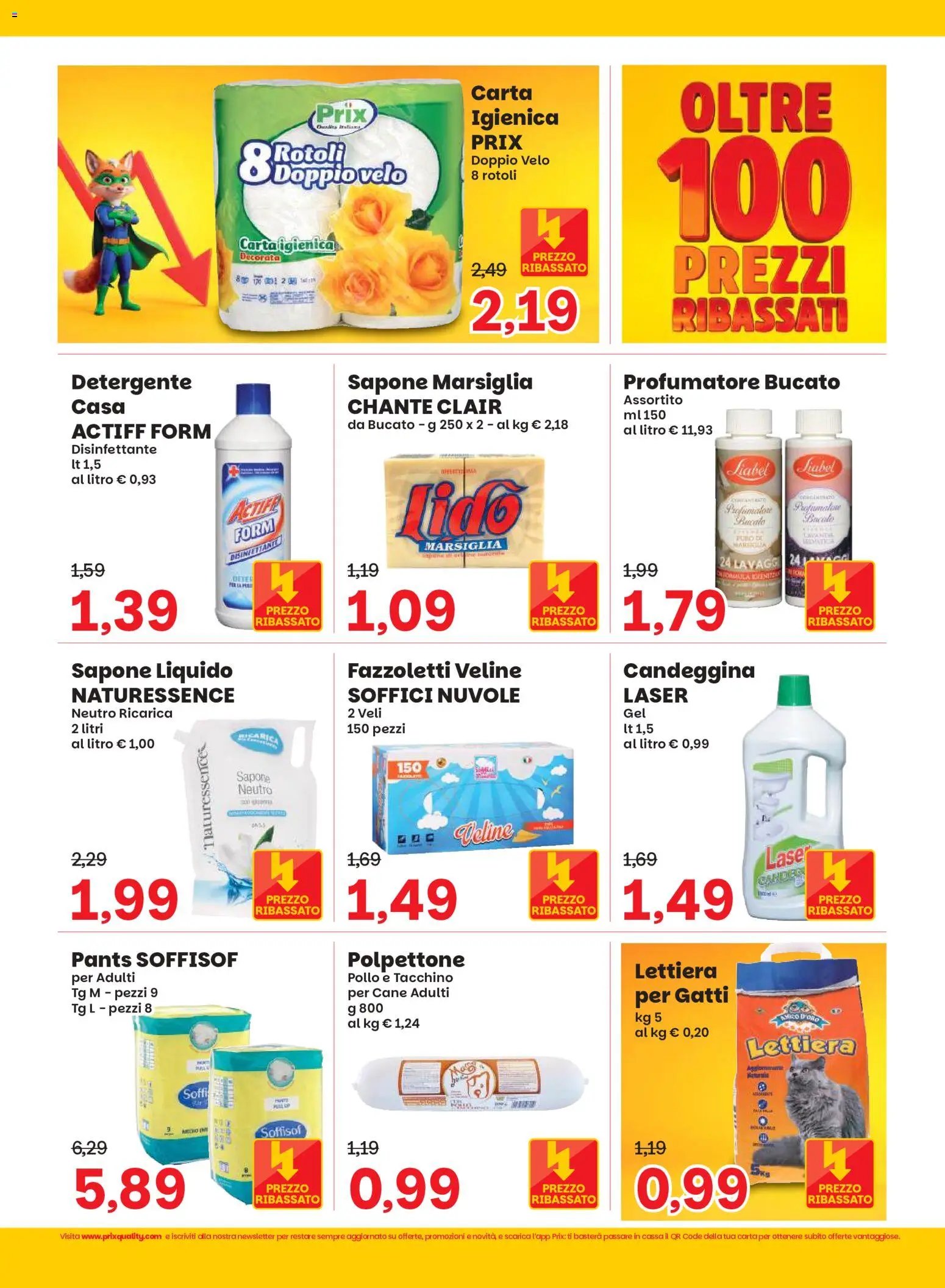 Prix volantino Settembre