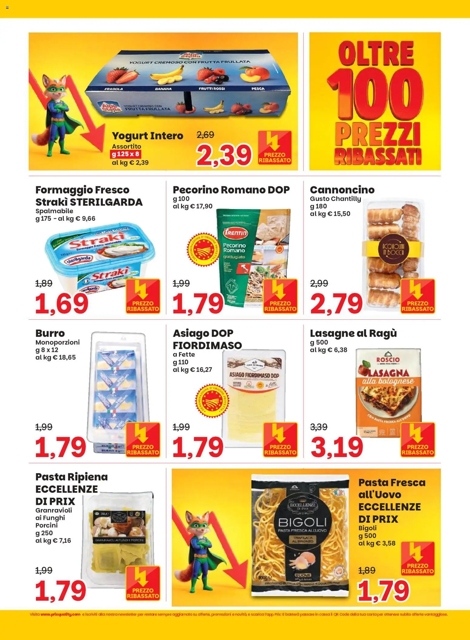 Prix volantino Settembre