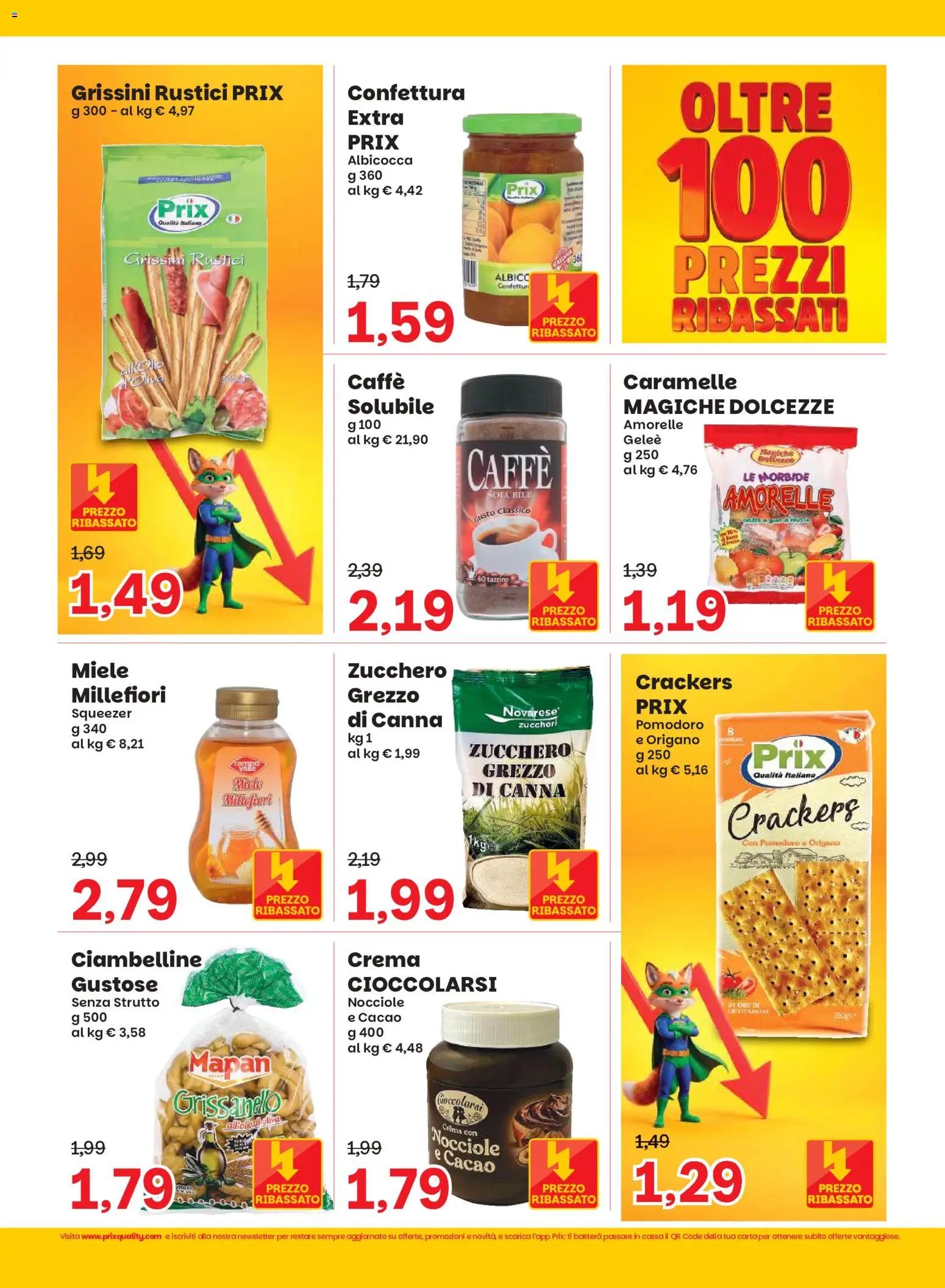 Prix volantino Settembre